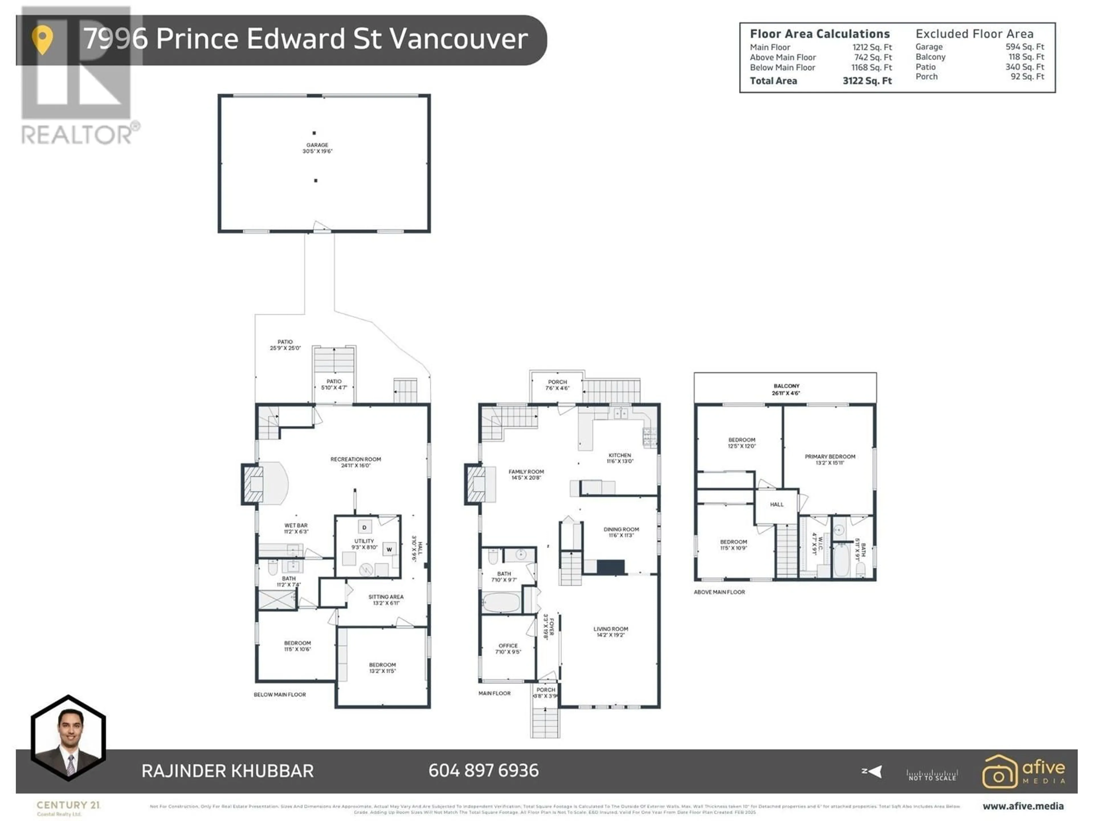 Floor plan for 7996 PRINCE EDWARD STREET, Vancouver British Columbia V5X3R6