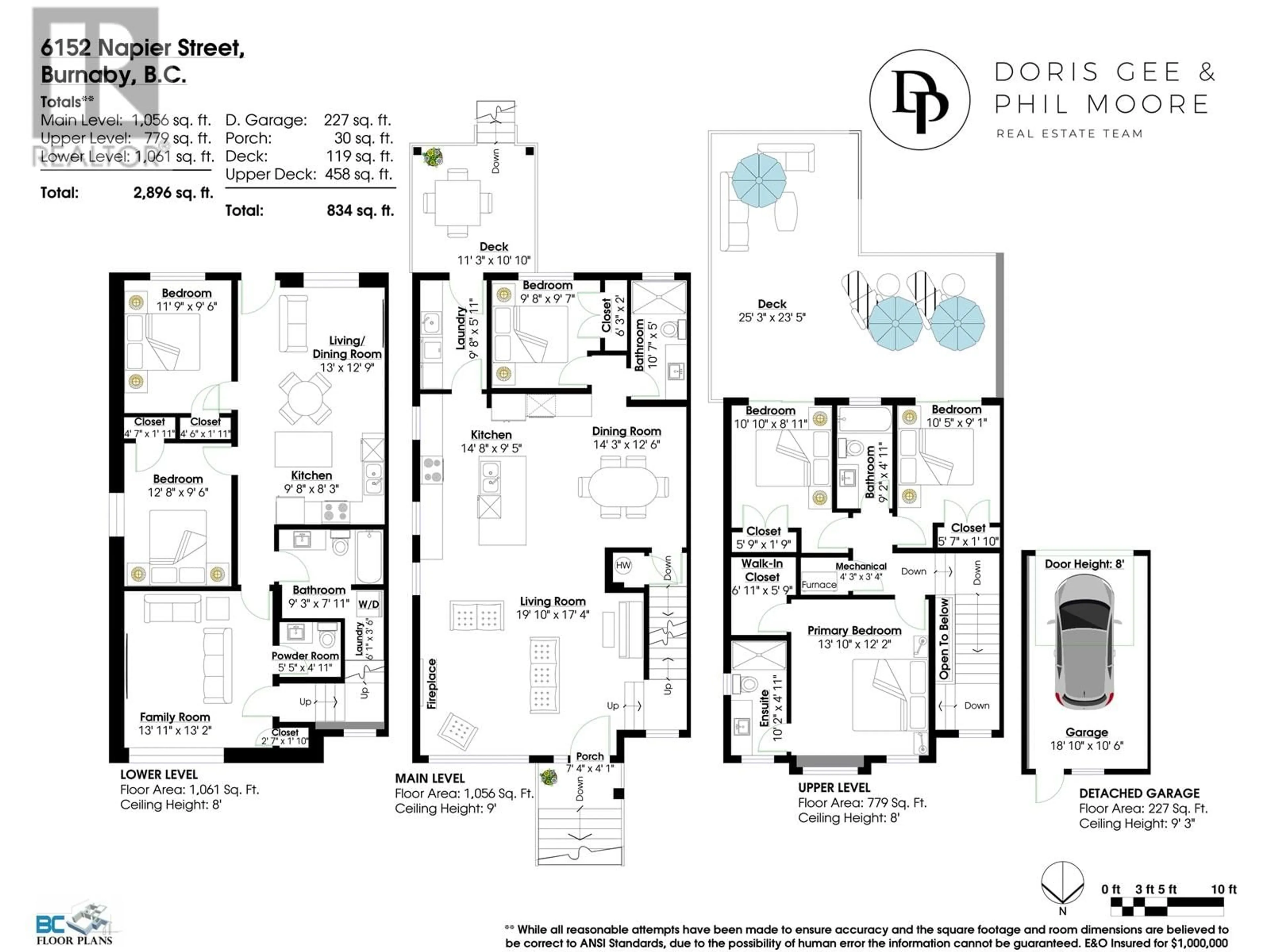 Floor plan for 6152 NAPIER STREET, Burnaby British Columbia V5B2C1