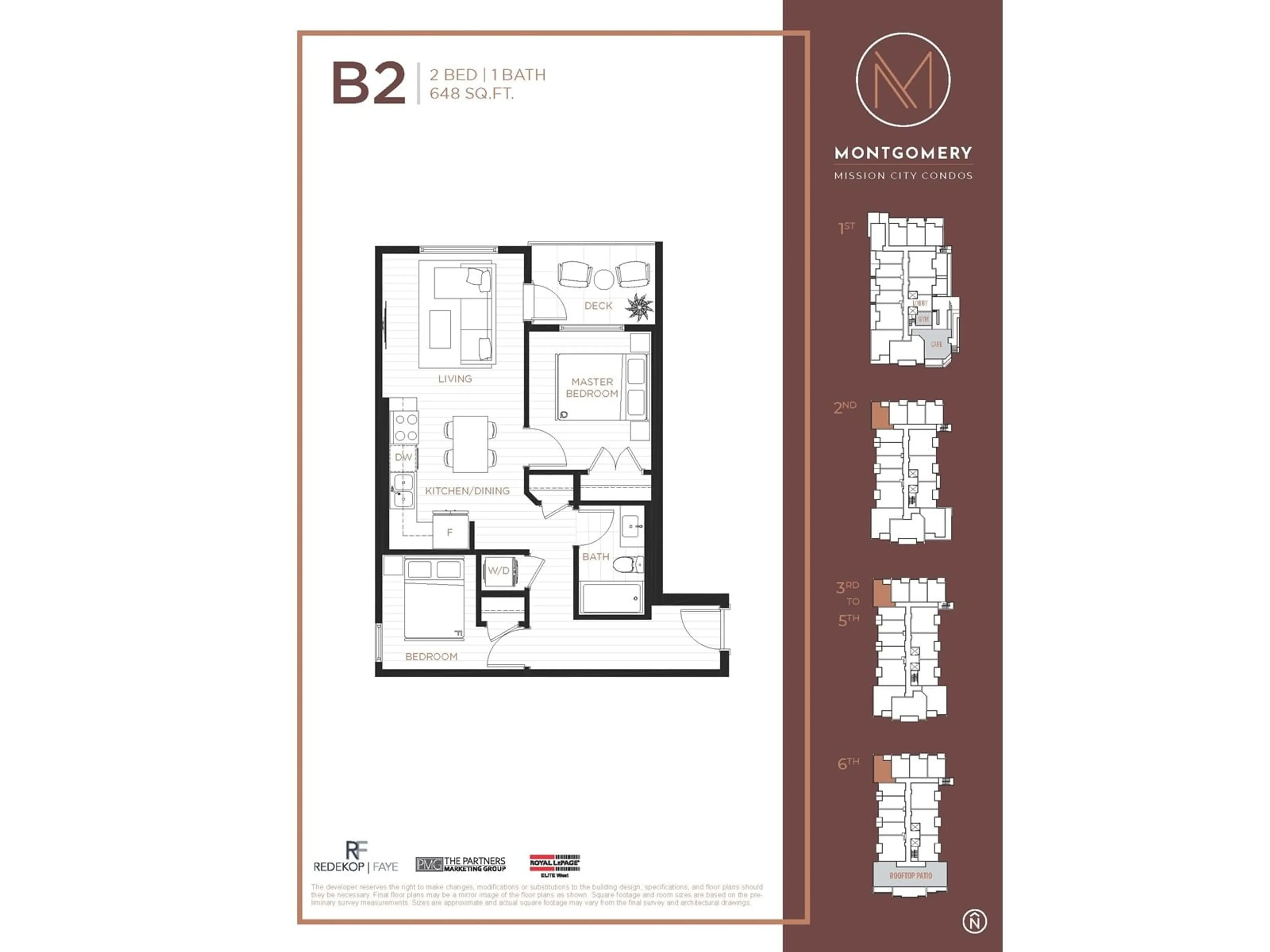 Floor plan for 206 7375 HORNE STREET, Mission British Columbia V0V0V0