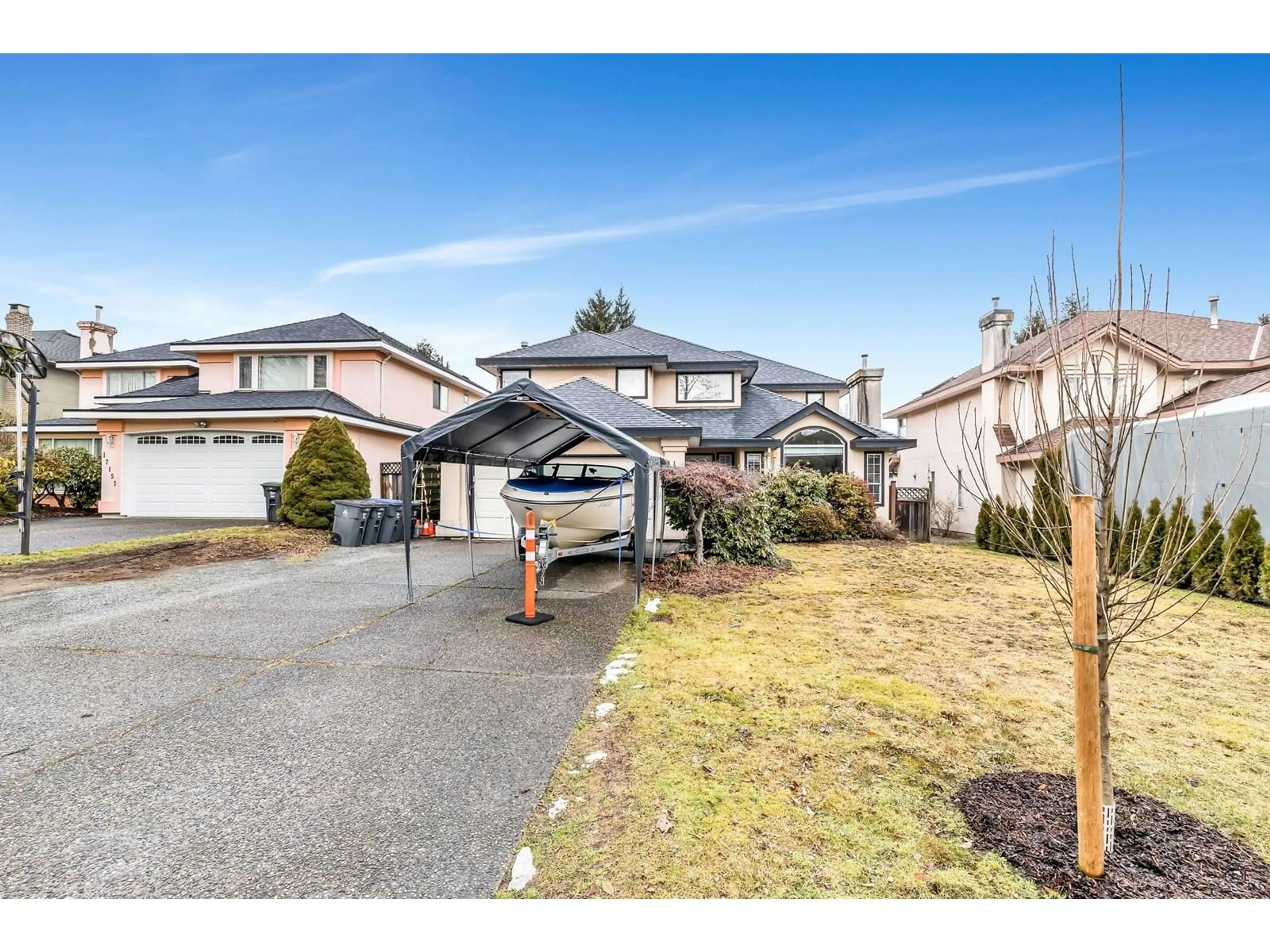 A pic from outside/outdoor area/front of a property/back of a property/a pic from drone, street for 17163 102 AVENUE, Surrey British Columbia V4N3L4