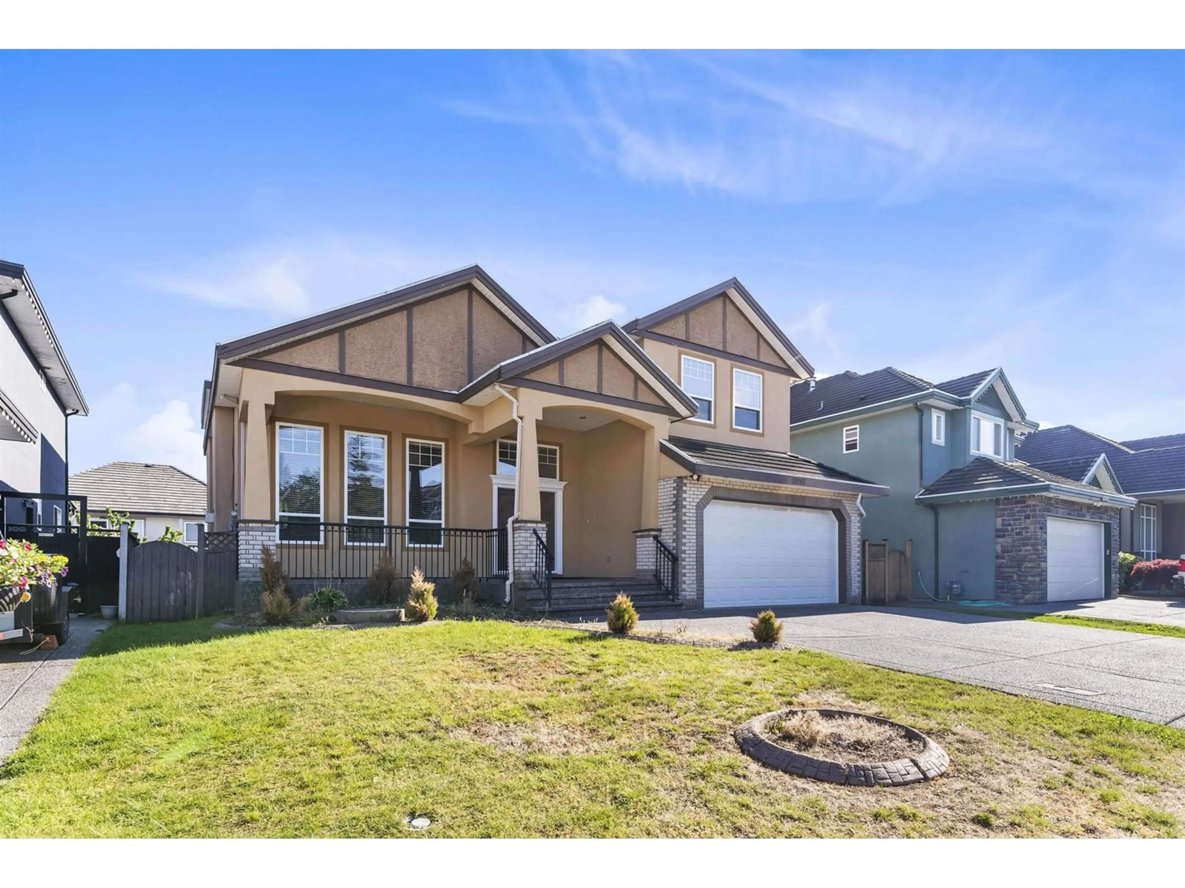 Home with vinyl exterior material, street for 12742 61A AVENUE, Surrey British Columbia V3X3P5