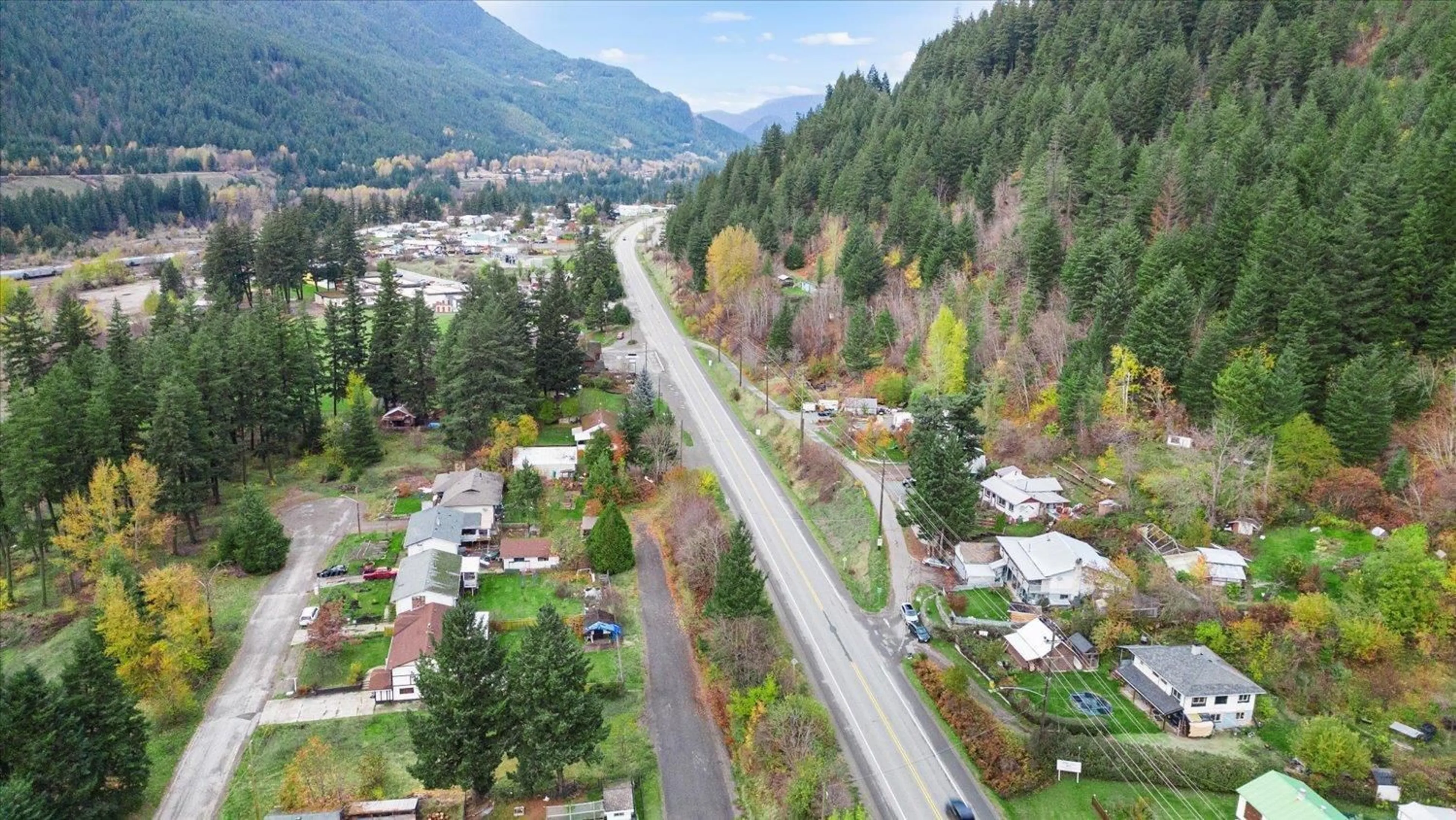 A pic from outside/outdoor area/front of a property/back of a property/a pic from drone, mountain view for 47480 FAIRLEY ROAD, Boston Bar / Lytton British Columbia V0K1C0
