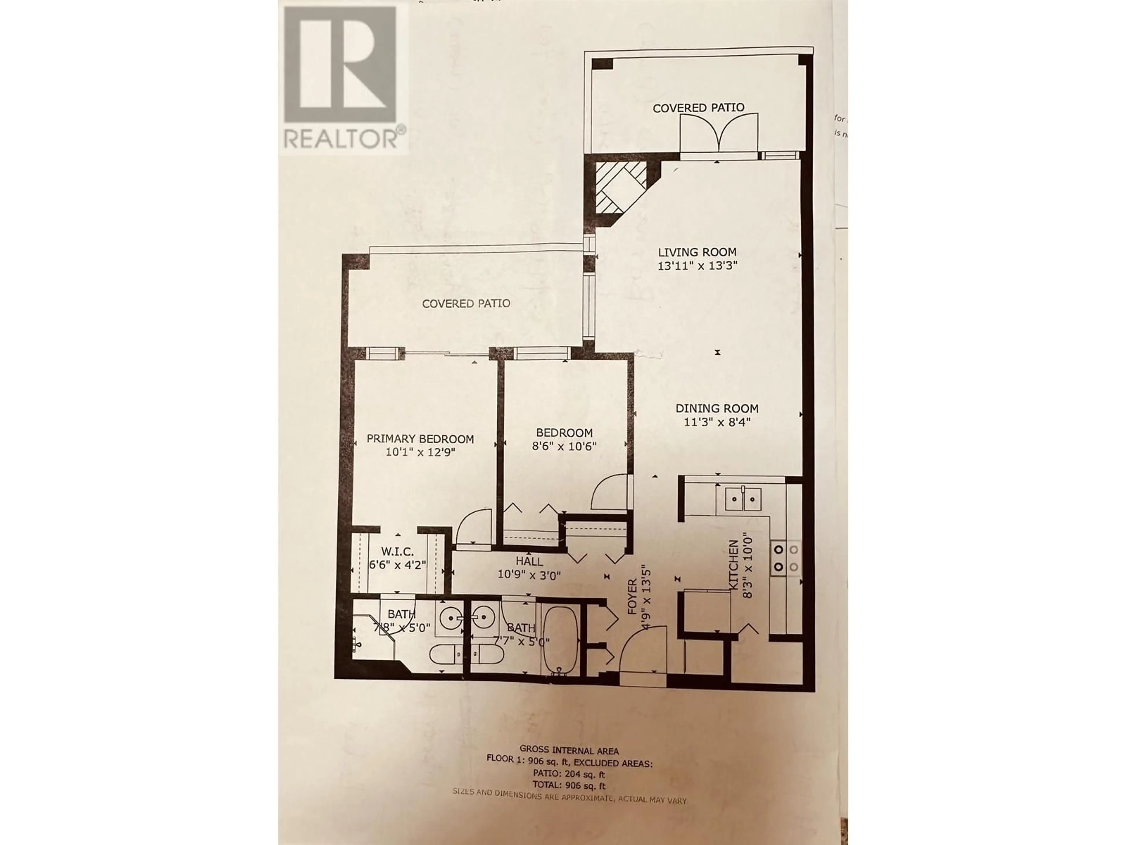 Floor plan for 106A 7025 STRIDE AVENUE, Burnaby British Columbia V3N4Y1