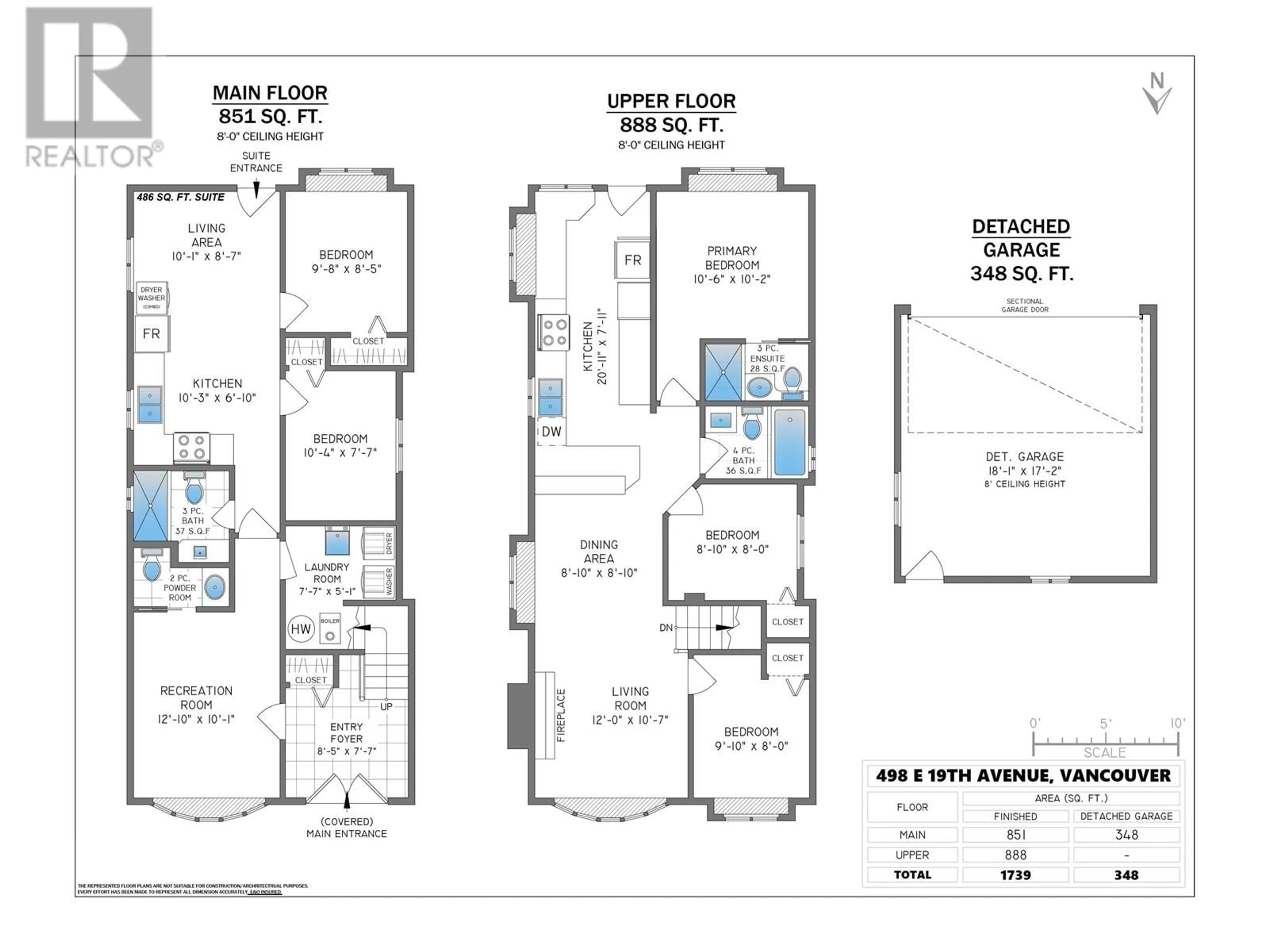 Floor plan for 498 E 19TH AVENUE, Vancouver British Columbia V5V1J7