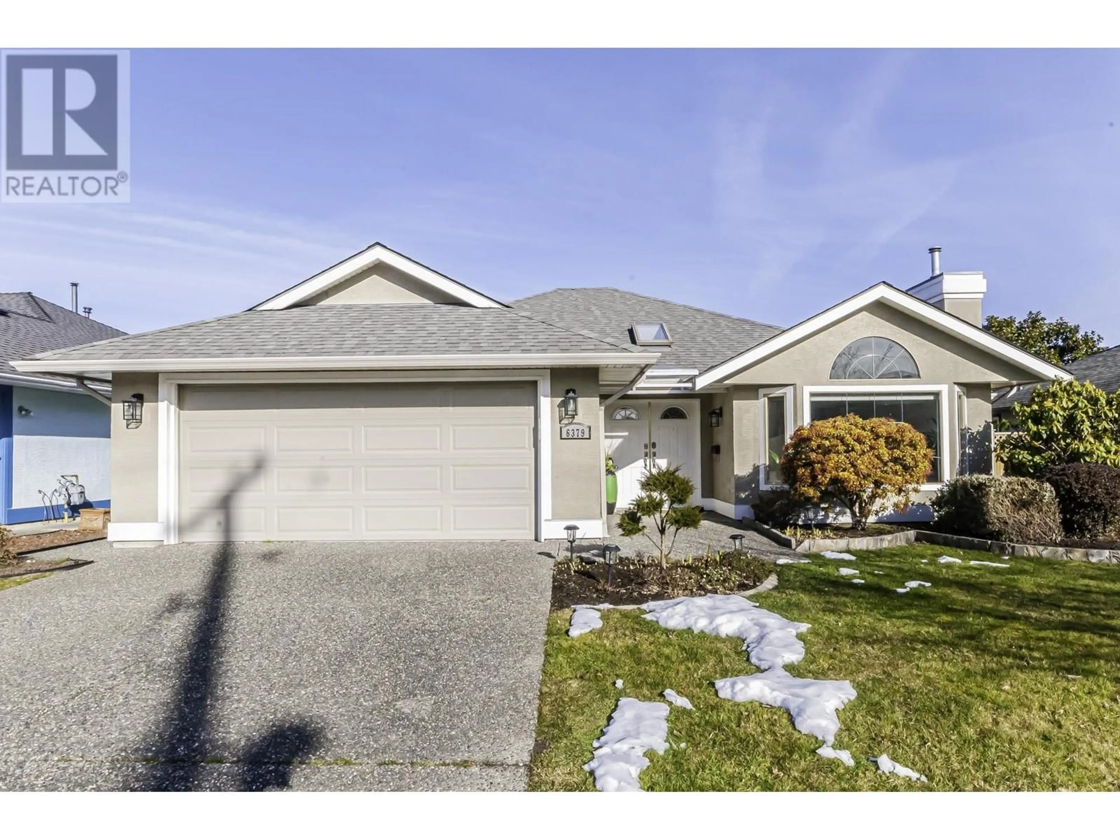 Home with vinyl exterior material, street for 6379 BRODIE ROAD, Ladner British Columbia V4K2B8