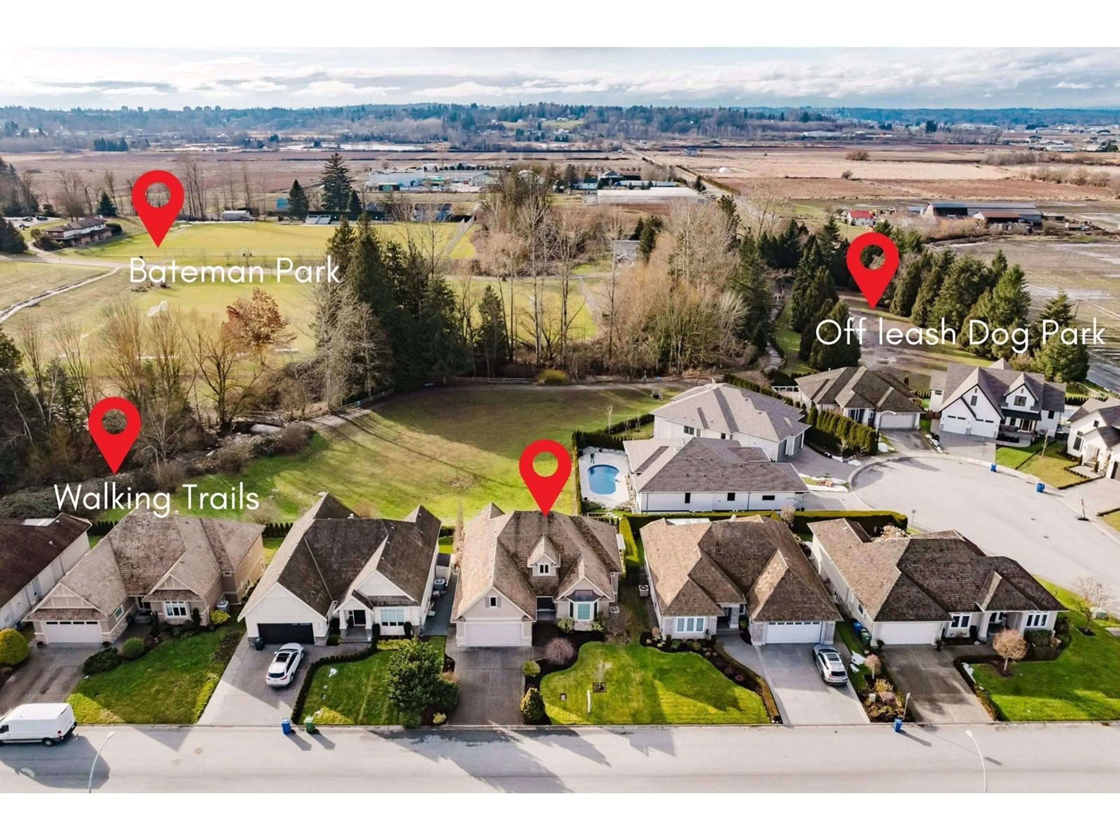 A pic from outside/outdoor area/front of a property/back of a property/a pic from drone, unknown for 3943 COACHSTONE WAY, Abbotsford British Columbia V2S8G6