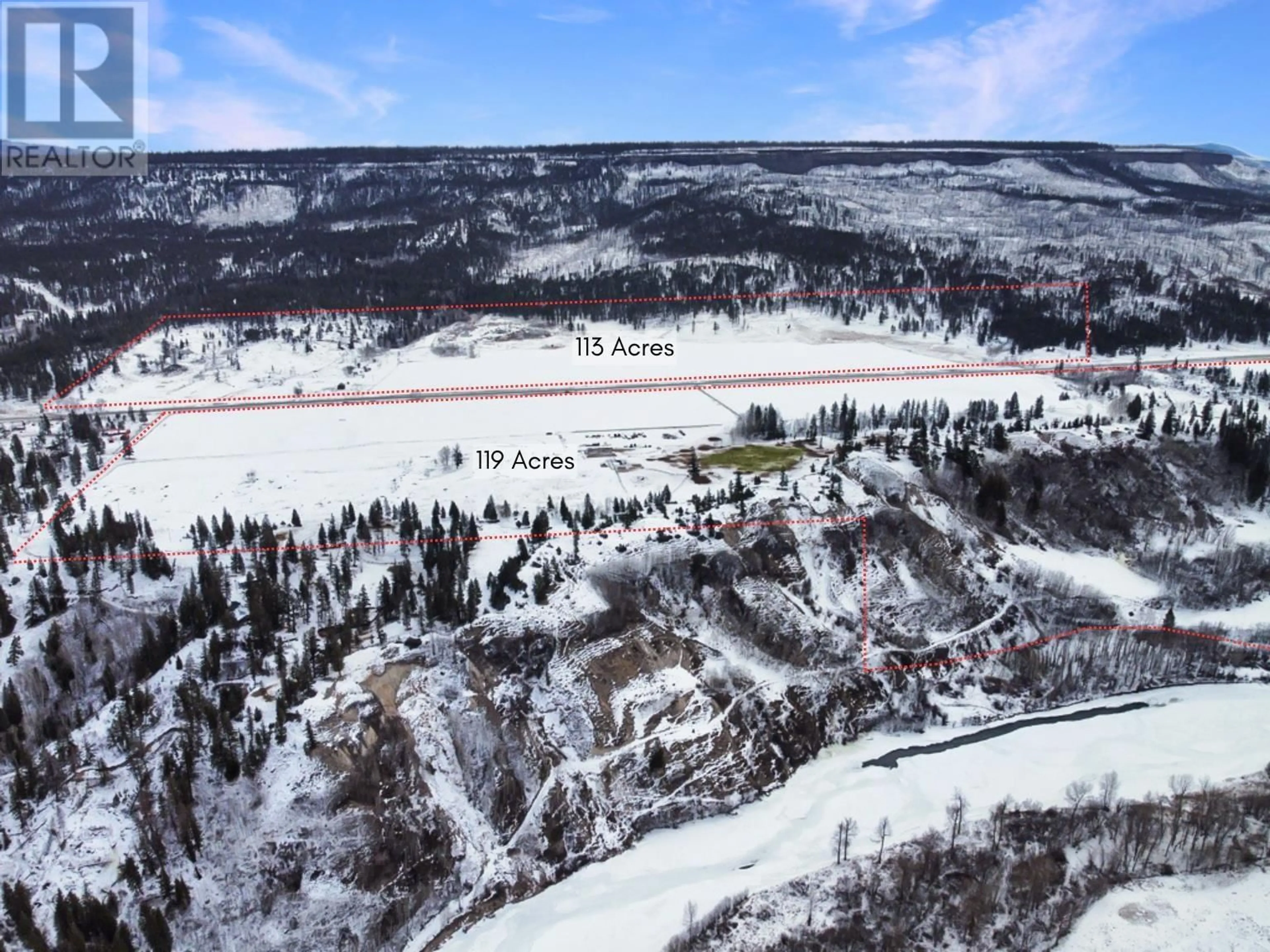 A pic from outside/outdoor area/front of a property/back of a property/a pic from drone, unknown for 6547 20 HIGHWAY, Chilcotin British Columbia V0L1K0