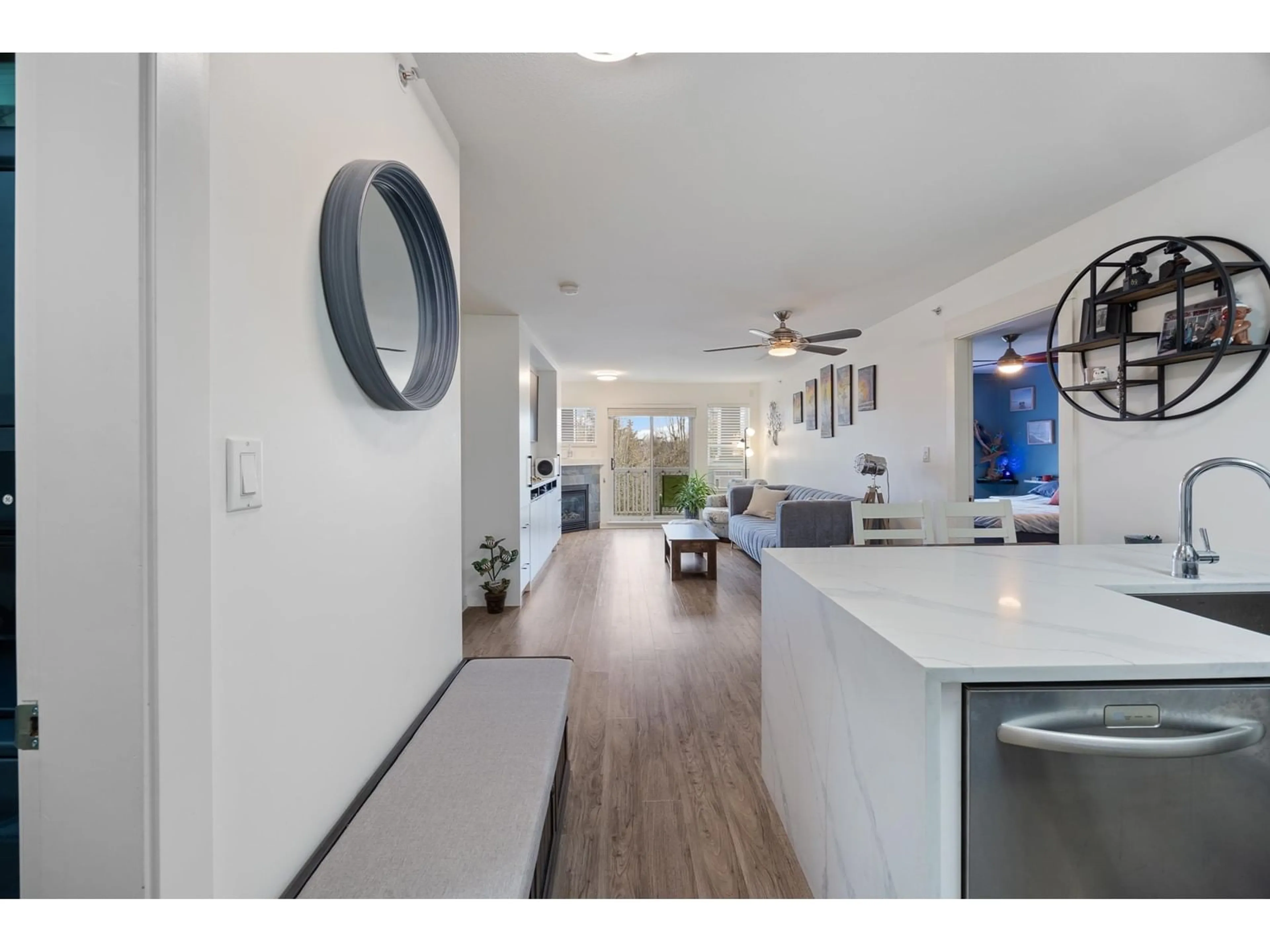 Open concept kitchen, unknown for 403 20750 DUNCAN WAY, Langley British Columbia V3A9J6