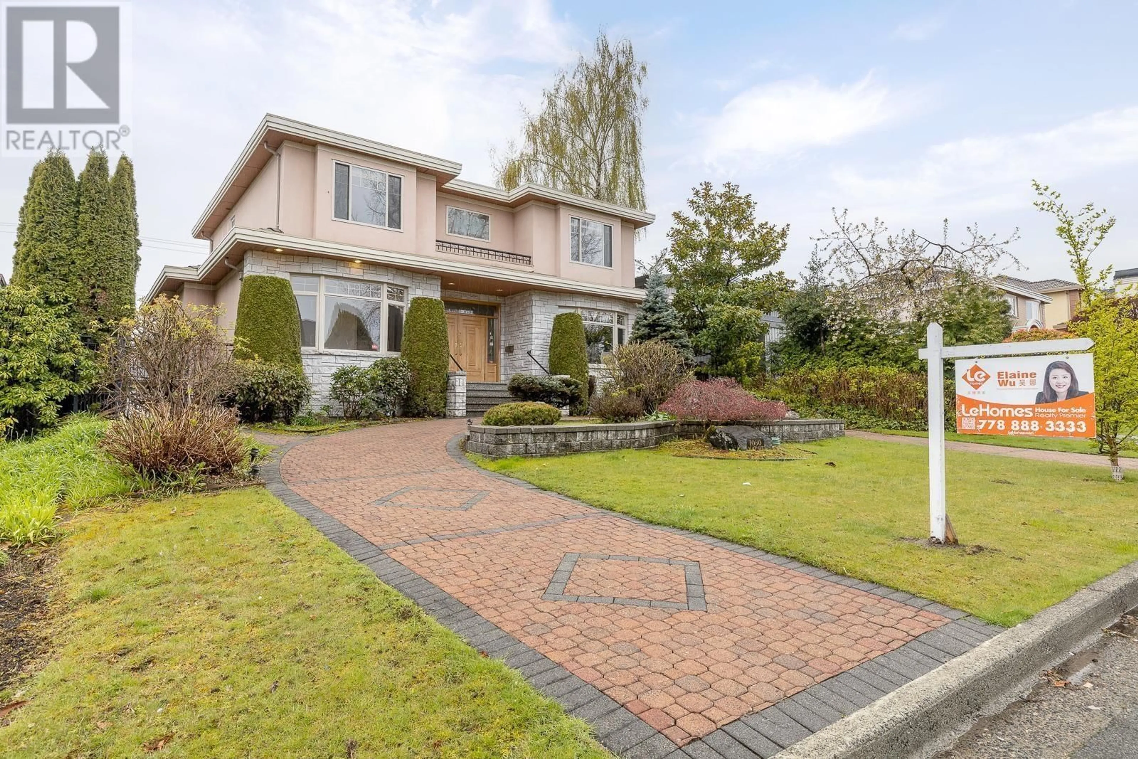 Home with brick exterior material, street for 1080 47TH AVENUE, Vancouver British Columbia V6M4J7