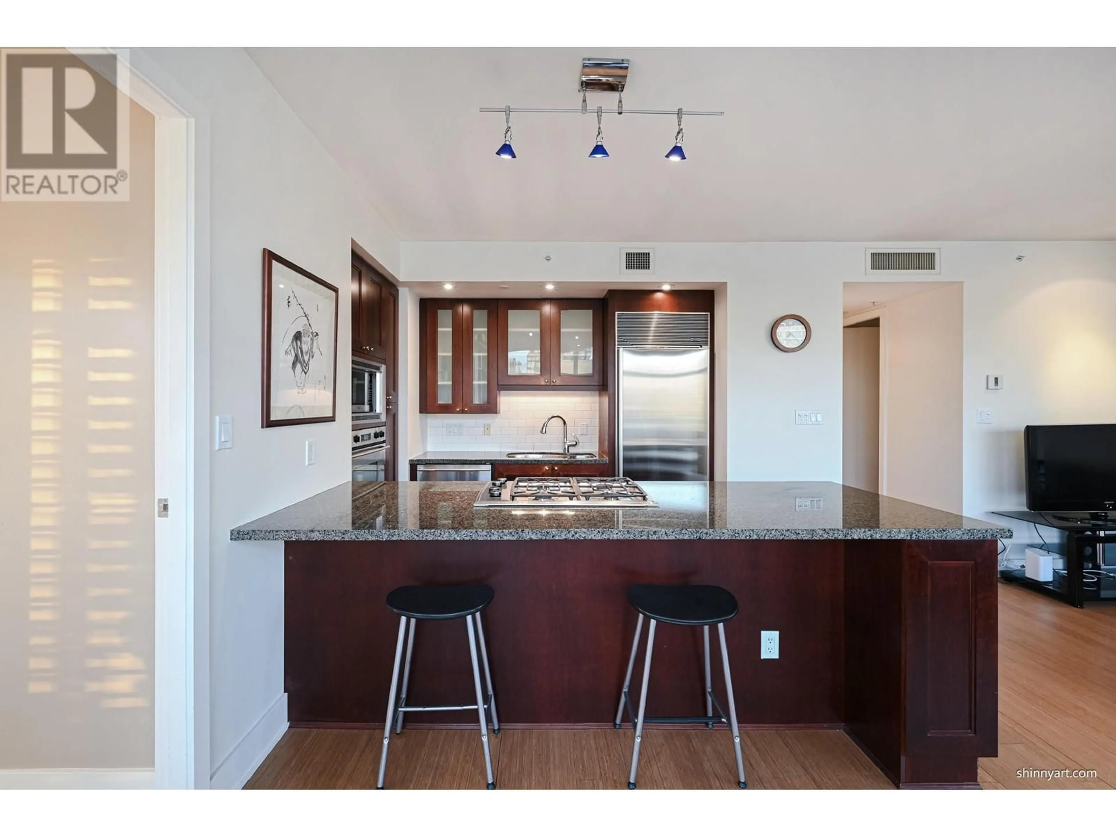 Open concept kitchen, unknown for 1602 1863 ALBERNI STREET, Vancouver British Columbia V6G3H8