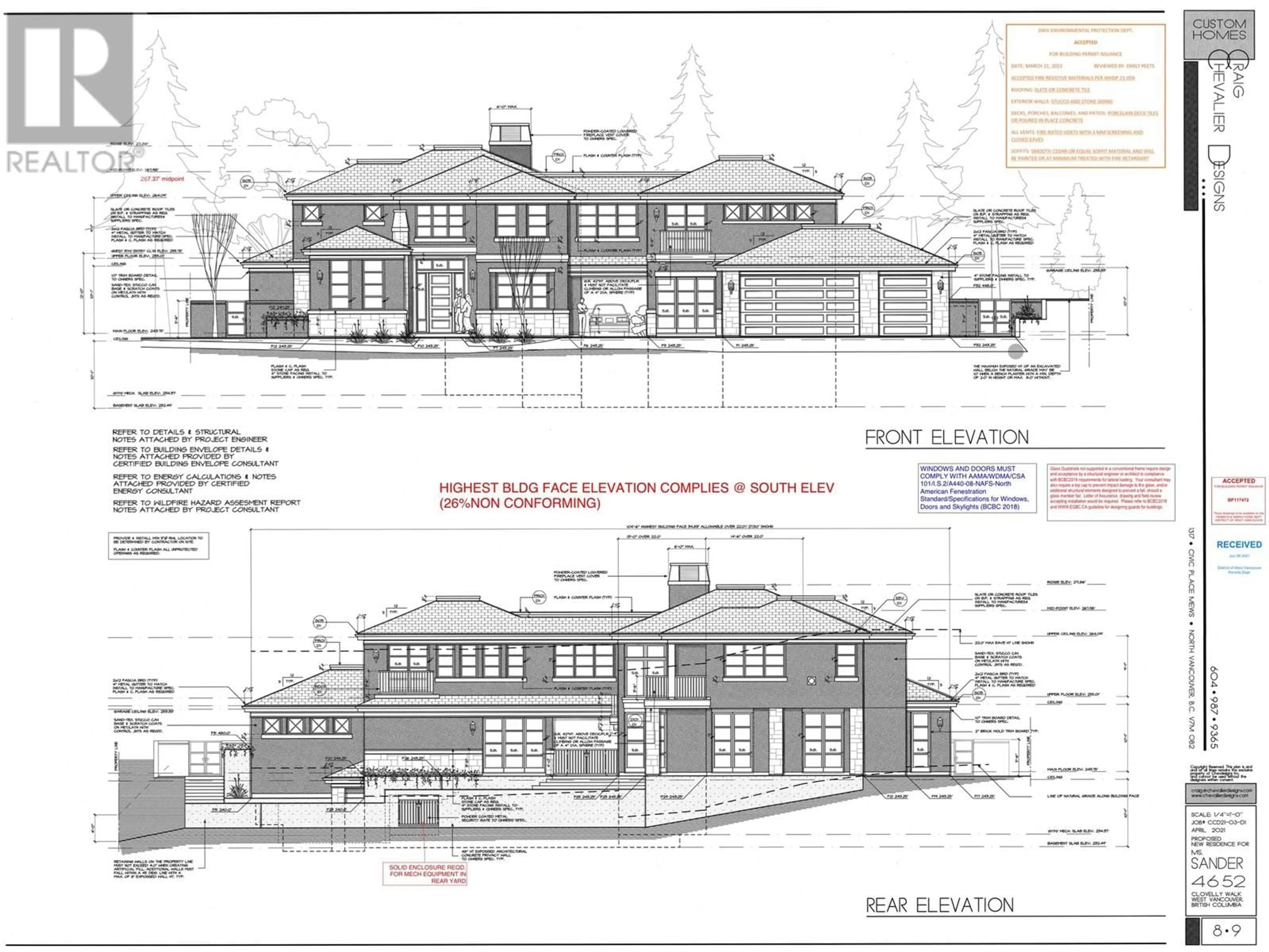 Floor plan for 4652 CLOVELLY WALK, West Vancouver British Columbia V7W1H3