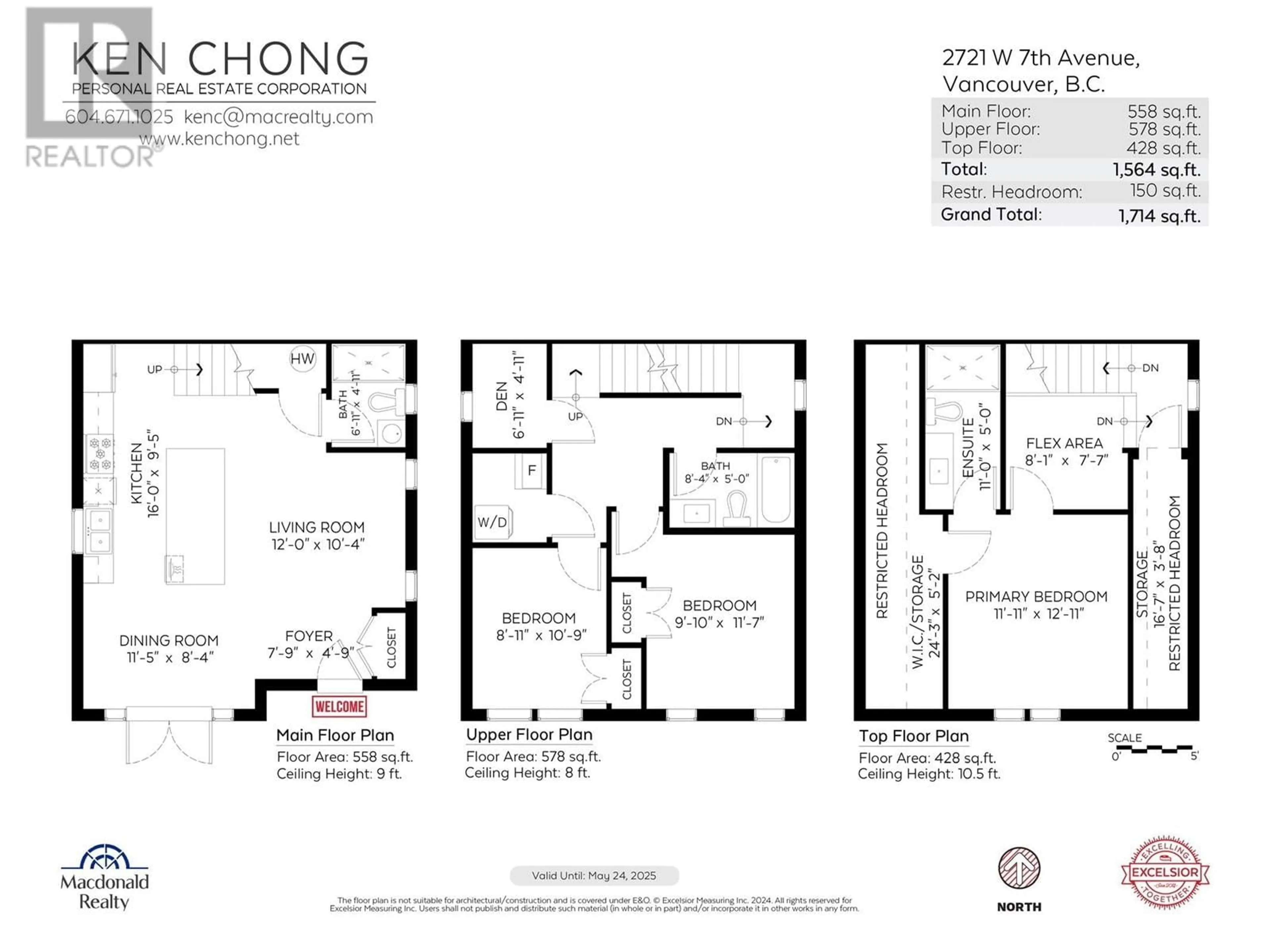 Floor plan for 2721 W 7TH AVENUE, Vancouver British Columbia V6K1Z3