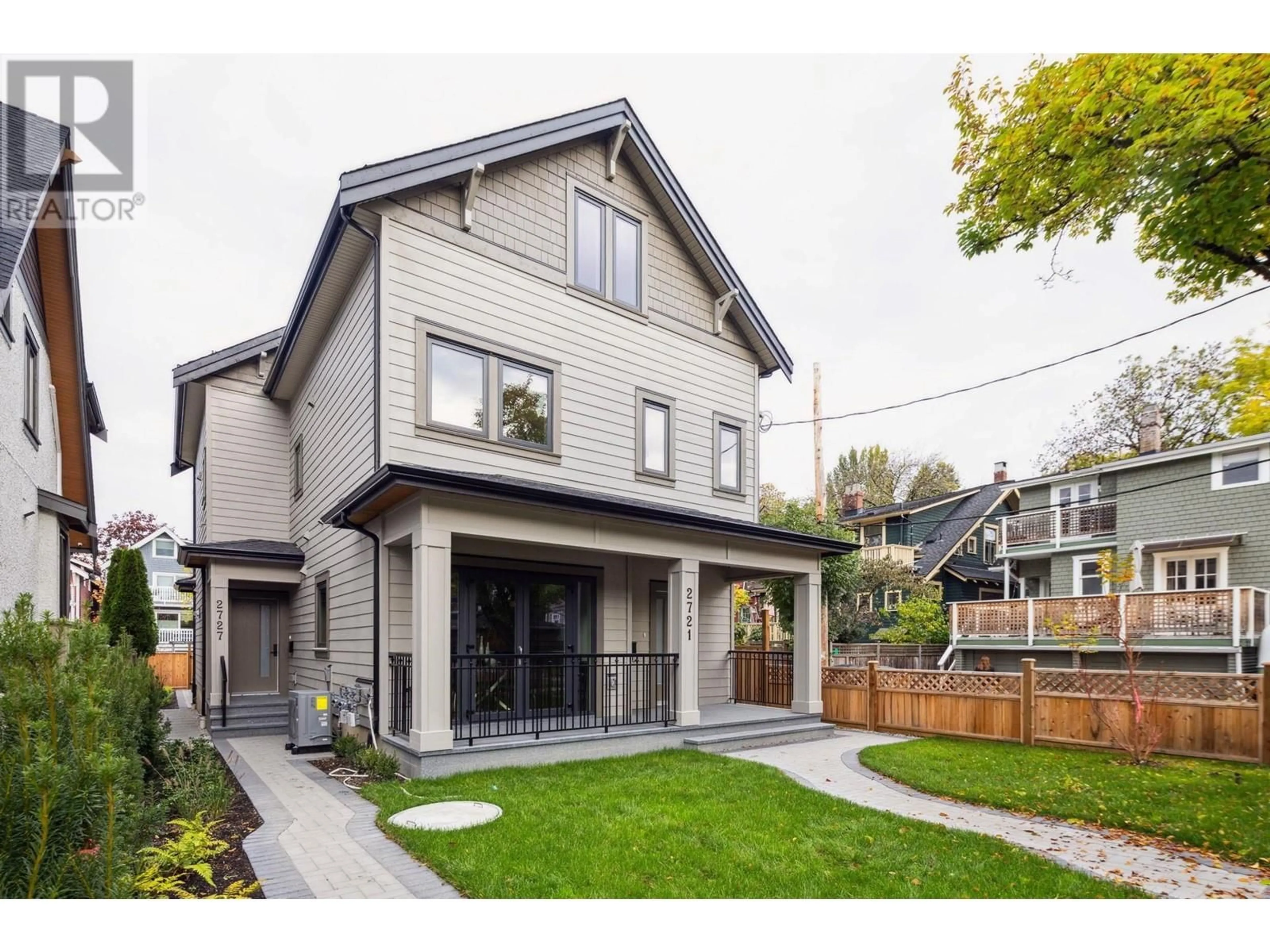 Home with brick exterior material, street for 2727 7TH AVENUE, Vancouver British Columbia V6K1Z3