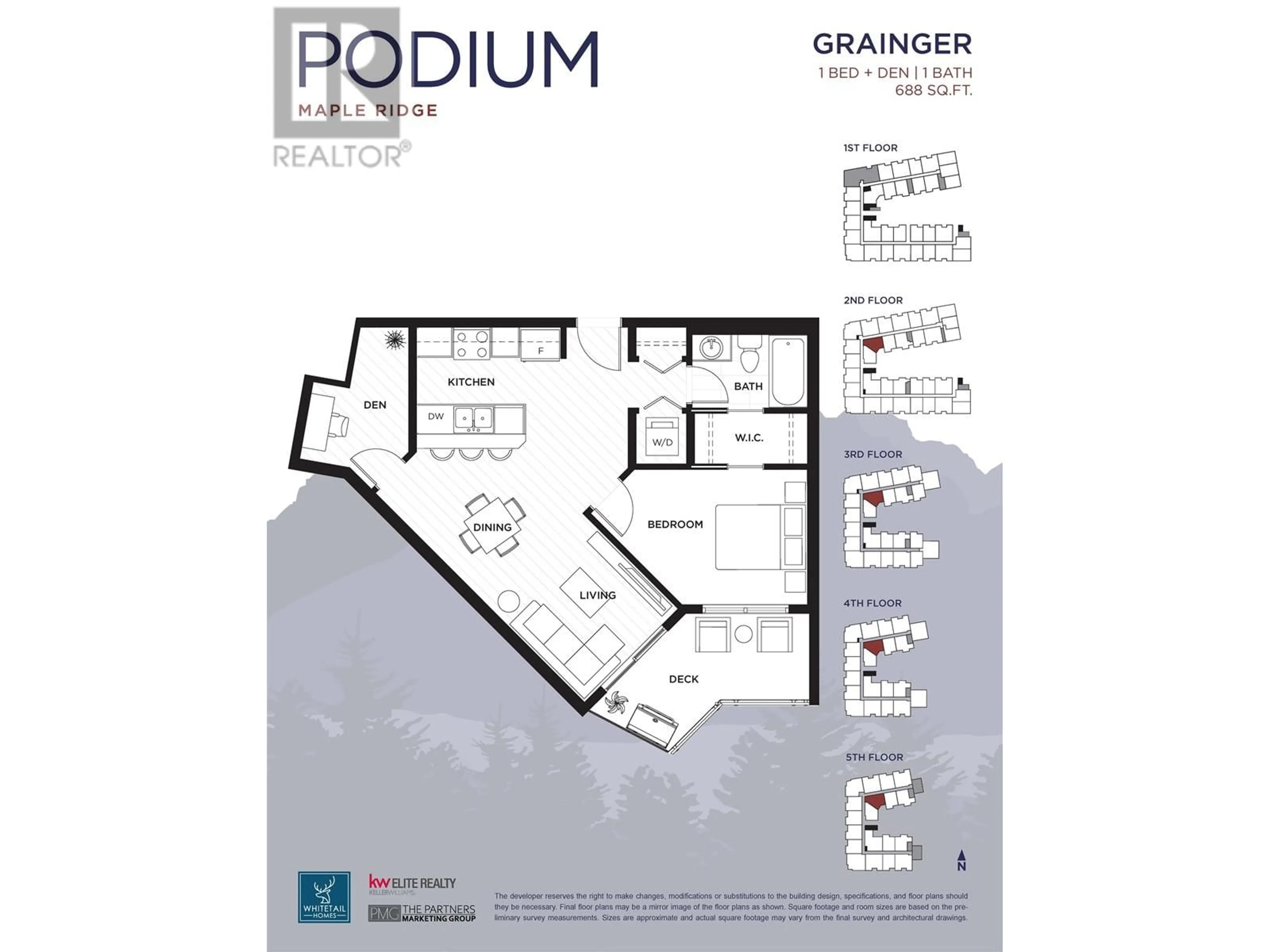 Floor plan for 420 11655 FRASER STREET, Maple Ridge British Columbia V2X6W9