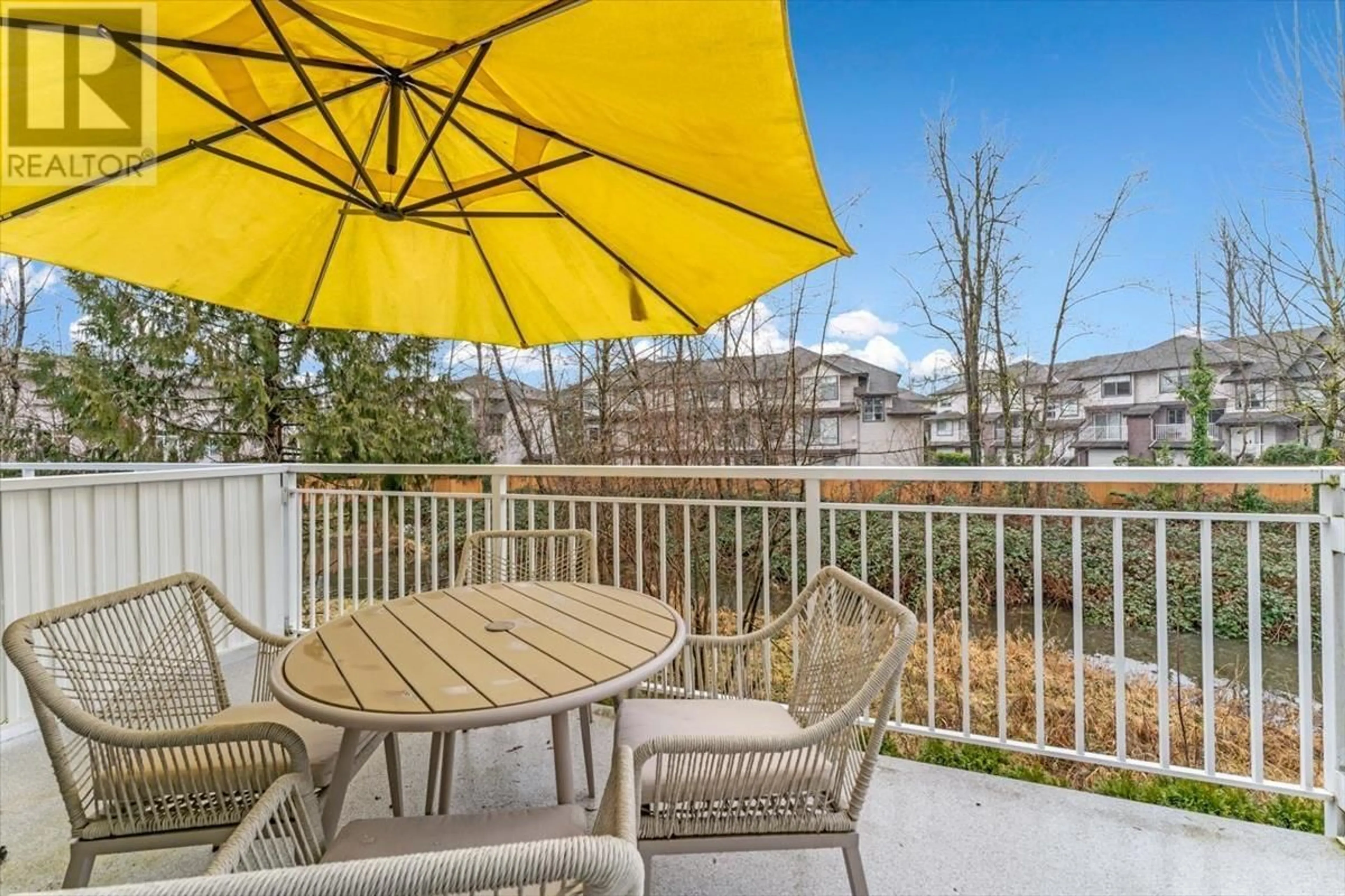 Patio, water/lake/river/ocean view for 6 2560 PITT RIVER ROAD, Port Coquitlam British Columbia V3C0G6