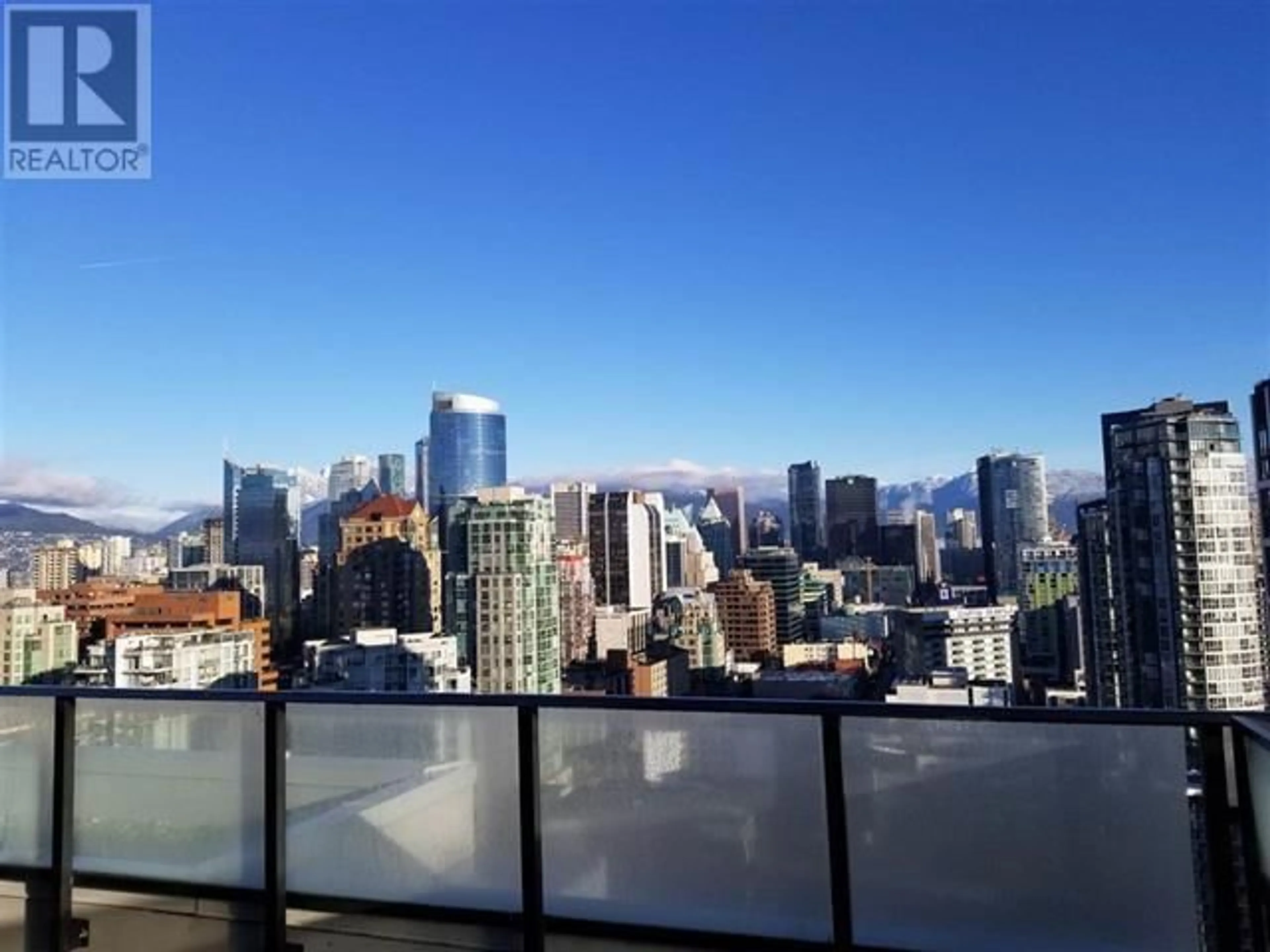 Balcony in the apartment, city buildings view from balcony for 1002 - 1325 ROLSTON STREET, Vancouver British Columbia V6B0M2