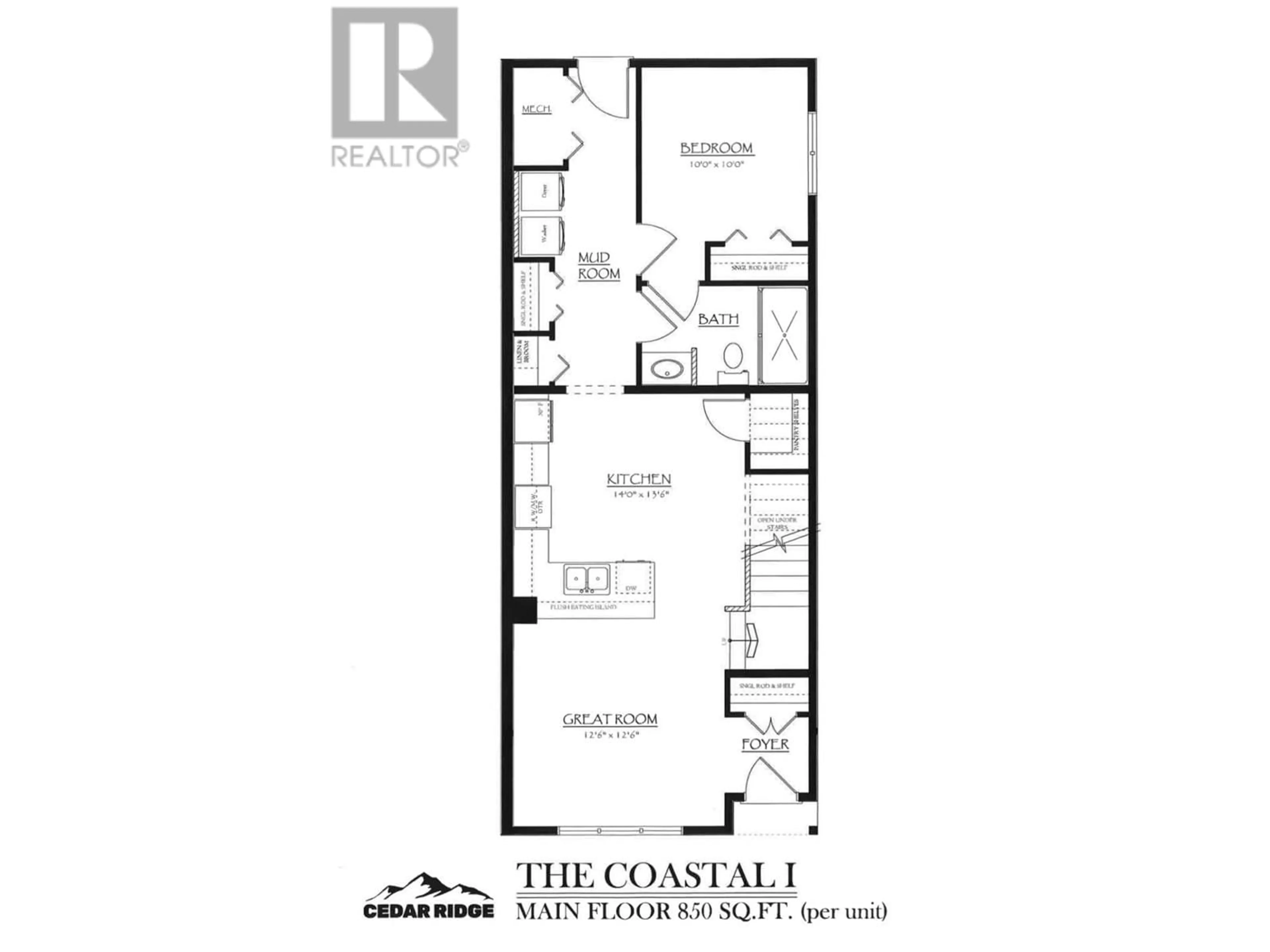 Floor plan for 1 - 3302 EBY STREET, Terrace British Columbia V8G2Y2