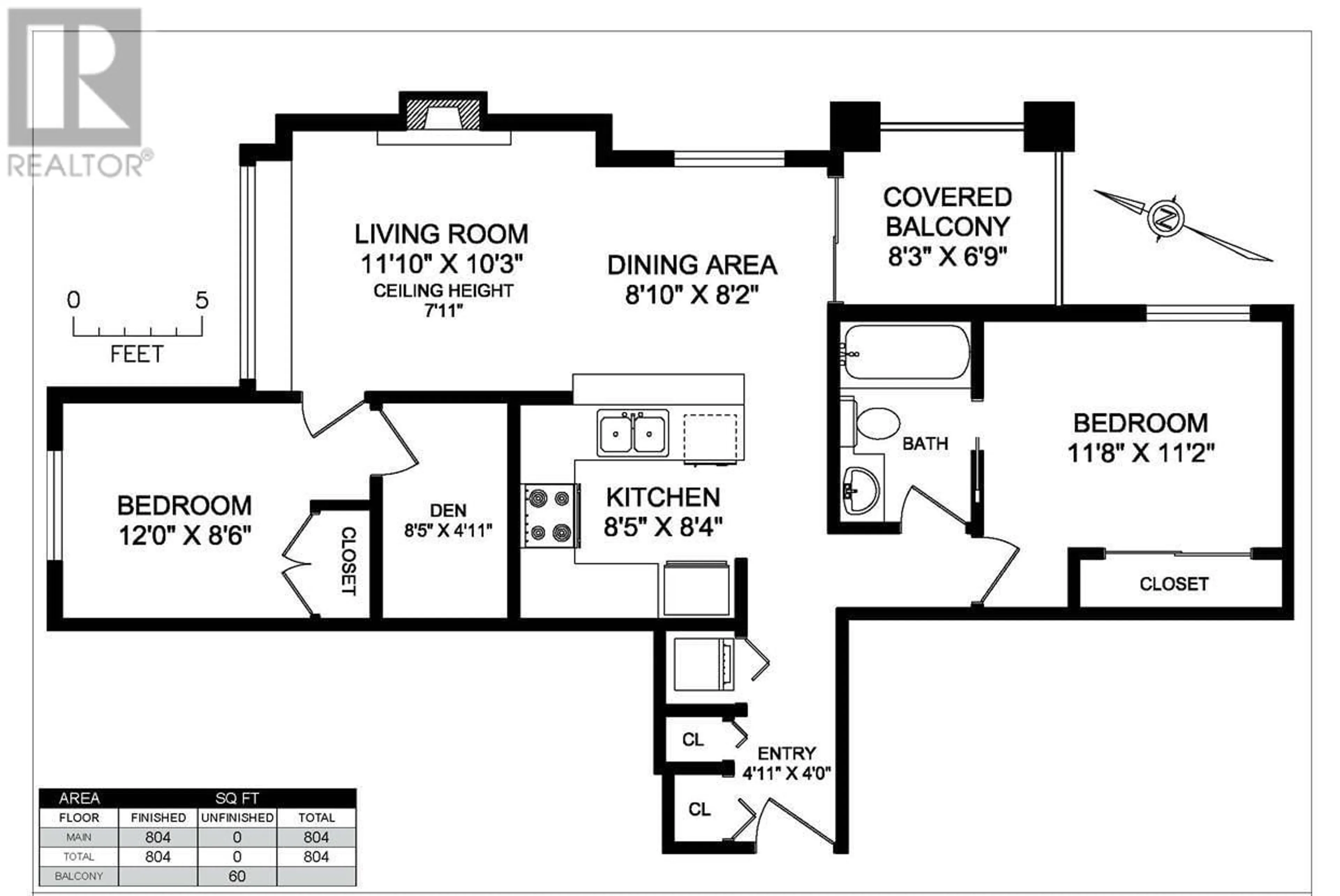 Floor plan for 209 3235 W 4TH AVENUE, Vancouver British Columbia V6K1R8