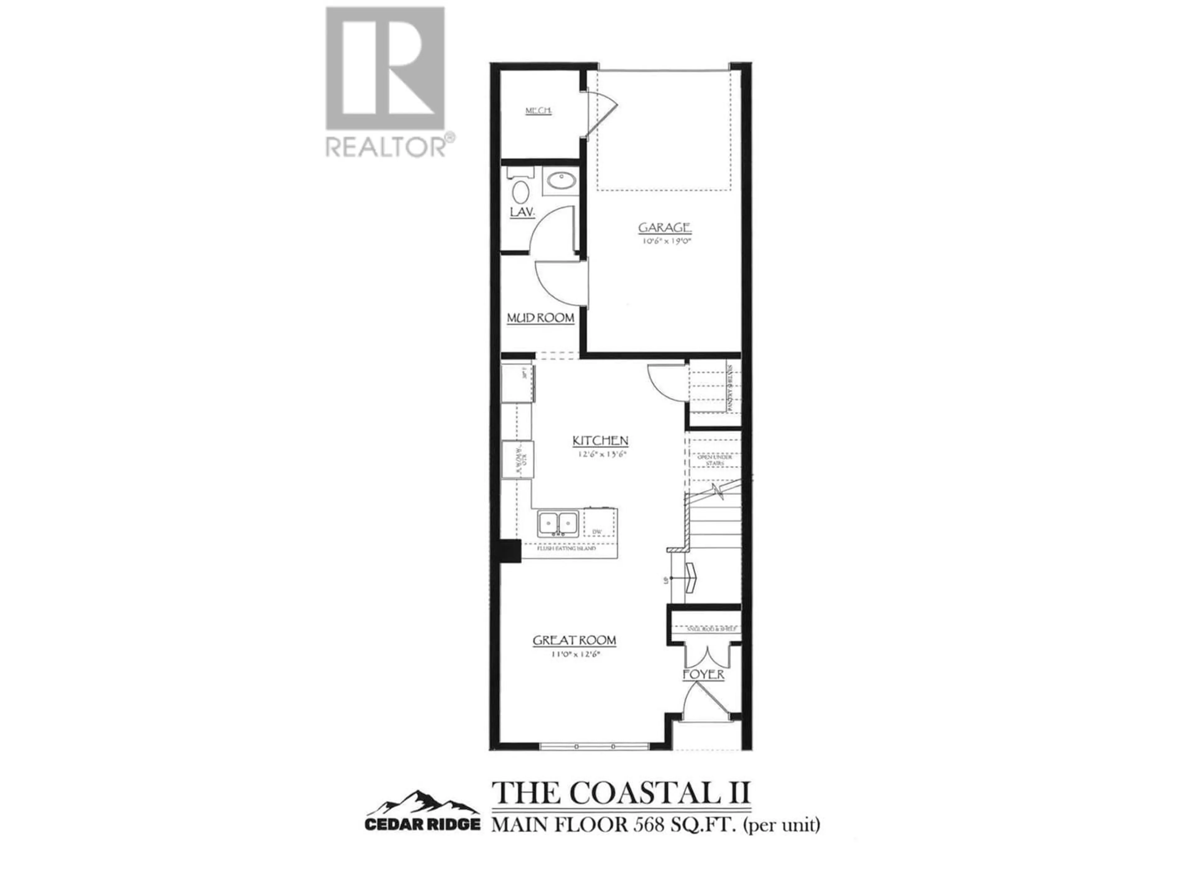 Floor plan for 4 - 3302 EBY STREET, Terrace British Columbia V8G2Y2