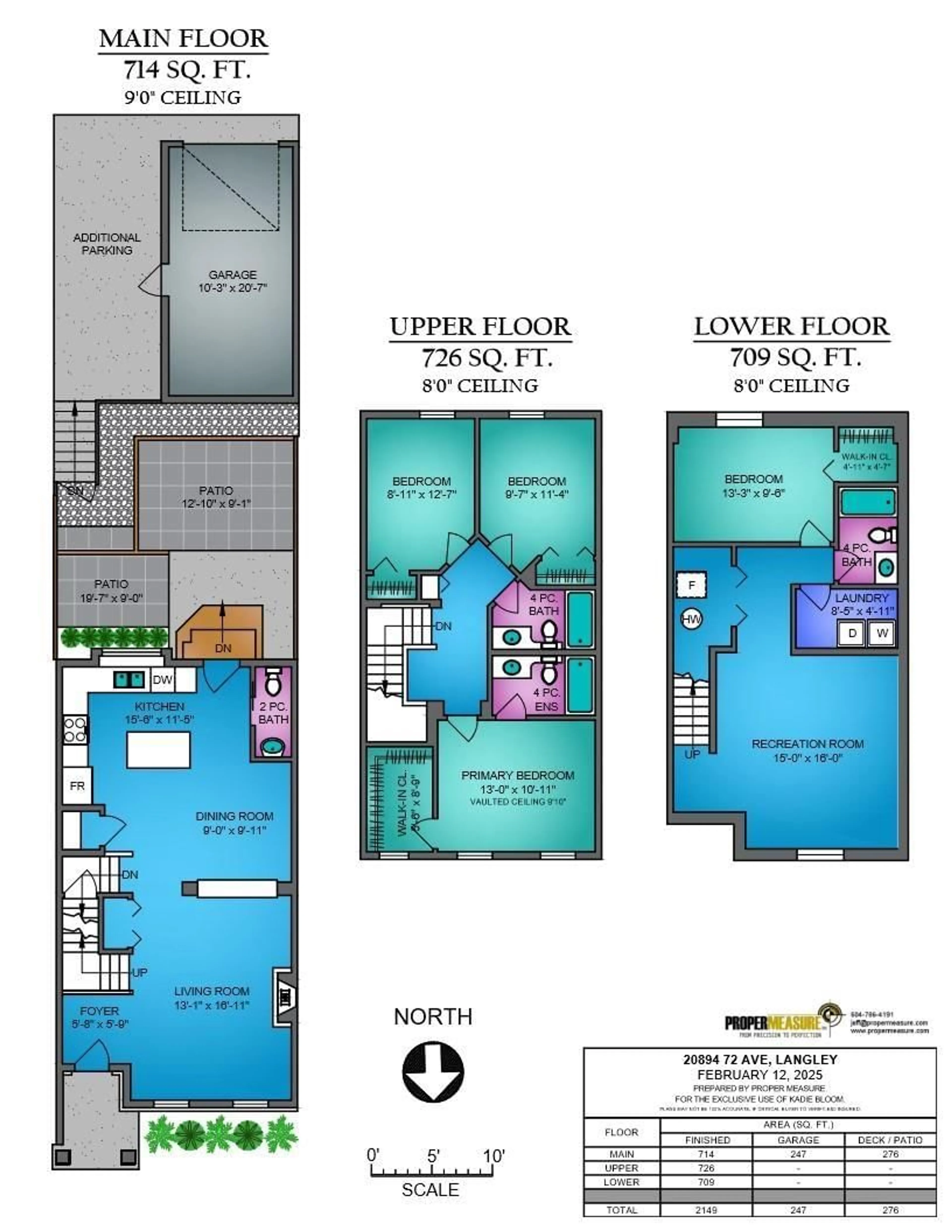 Floor plan for 20894 72 AVENUE, Langley British Columbia V2Y0J1