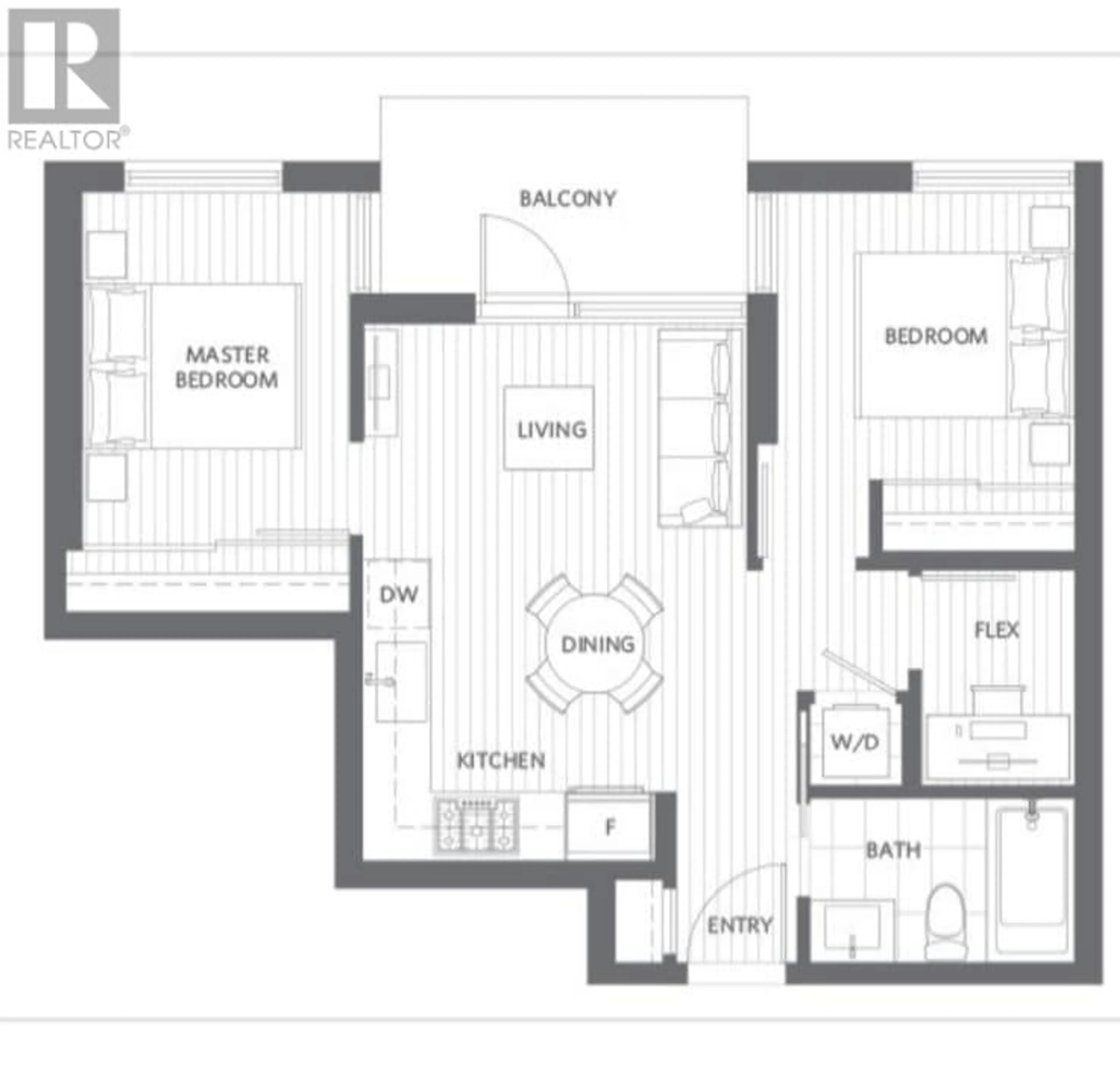 Floor plan for 214 8181 CHESTER STREET, Vancouver British Columbia V5X0J9