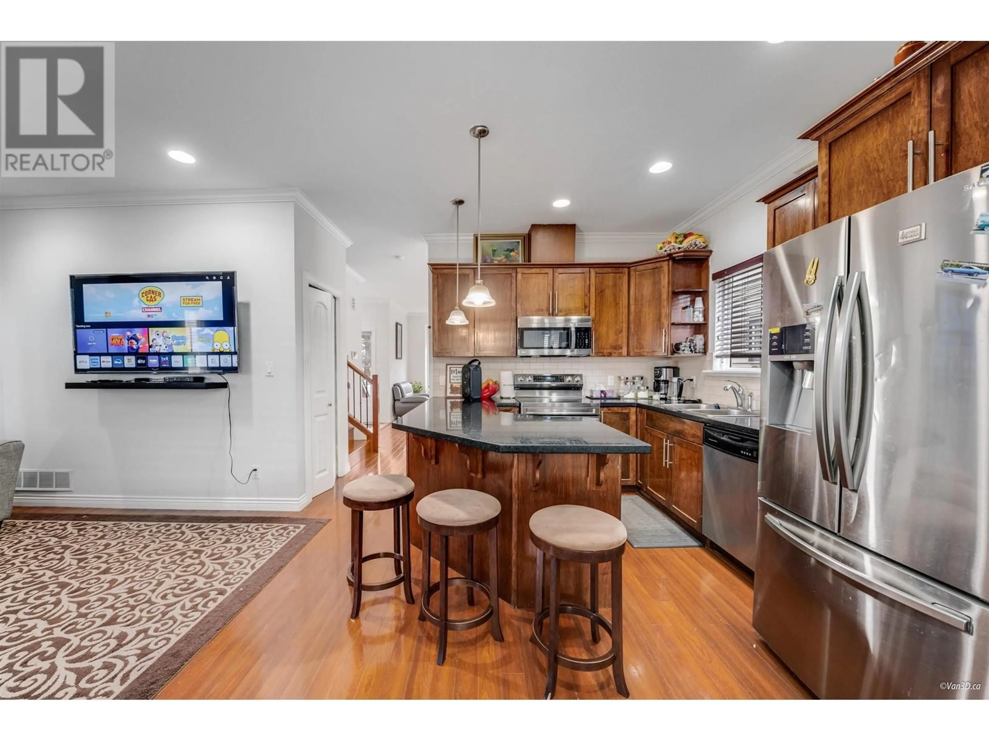 Open concept kitchen, unknown for 22171 WESTMINSTER HIGHWAY, Richmond British Columbia V6V3C4