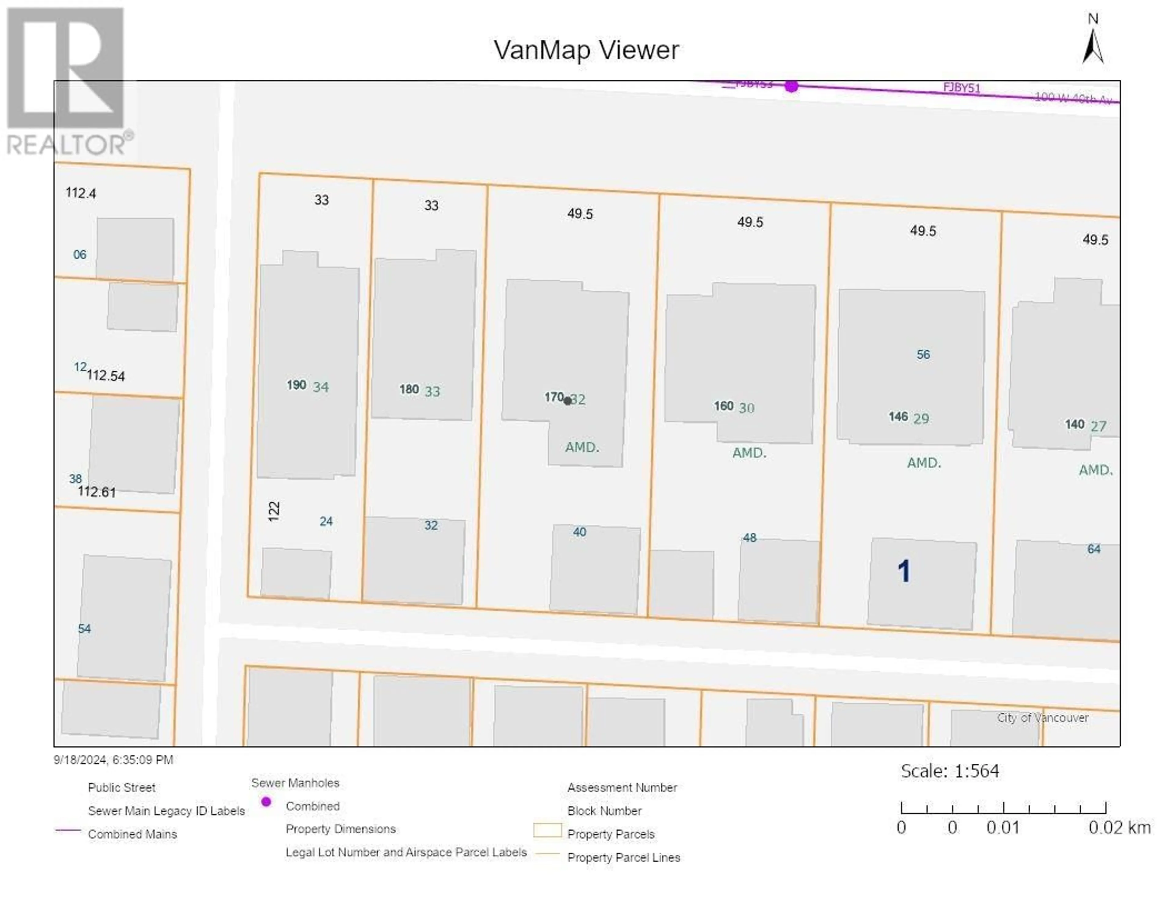 Floor plan for 170 W 40TH AVENUE, Vancouver British Columbia V5Y2R2