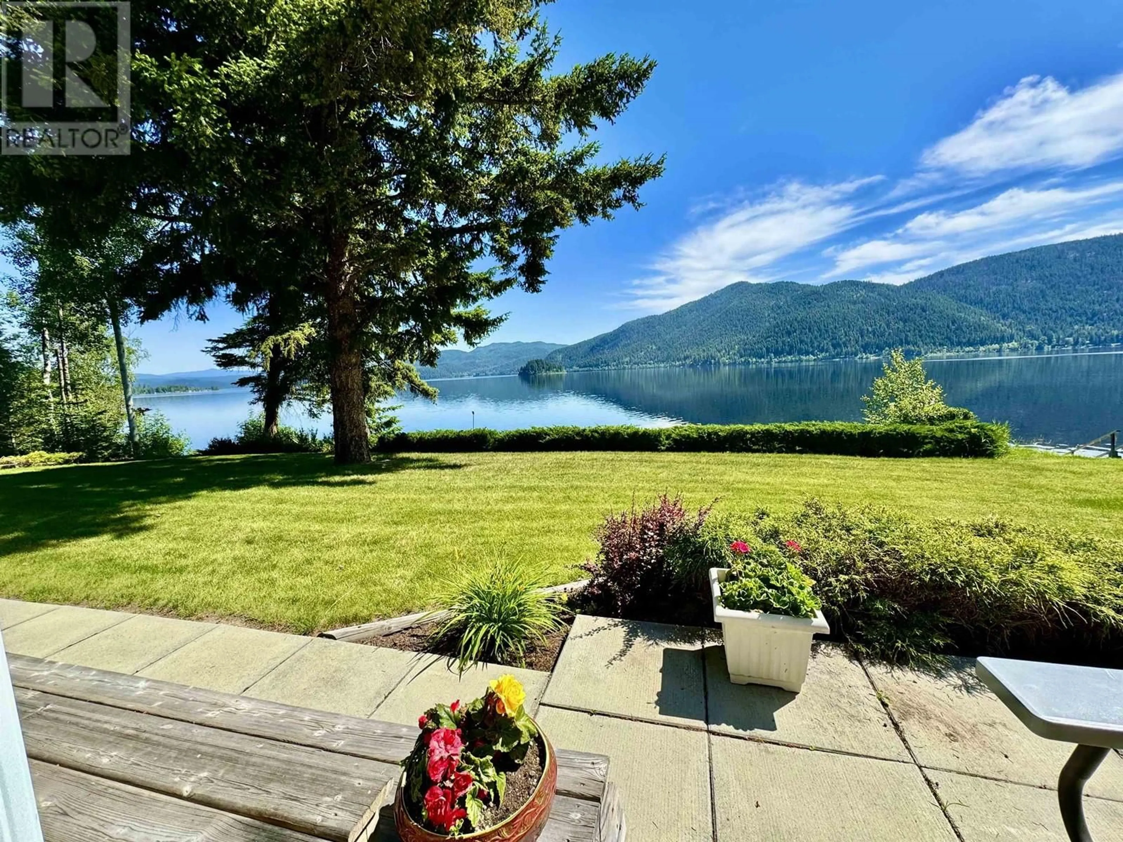 Patio, water/lake/river/ocean view for 4143 BLUEBIRD ROAD, Canim Lake British Columbia V0K1J0