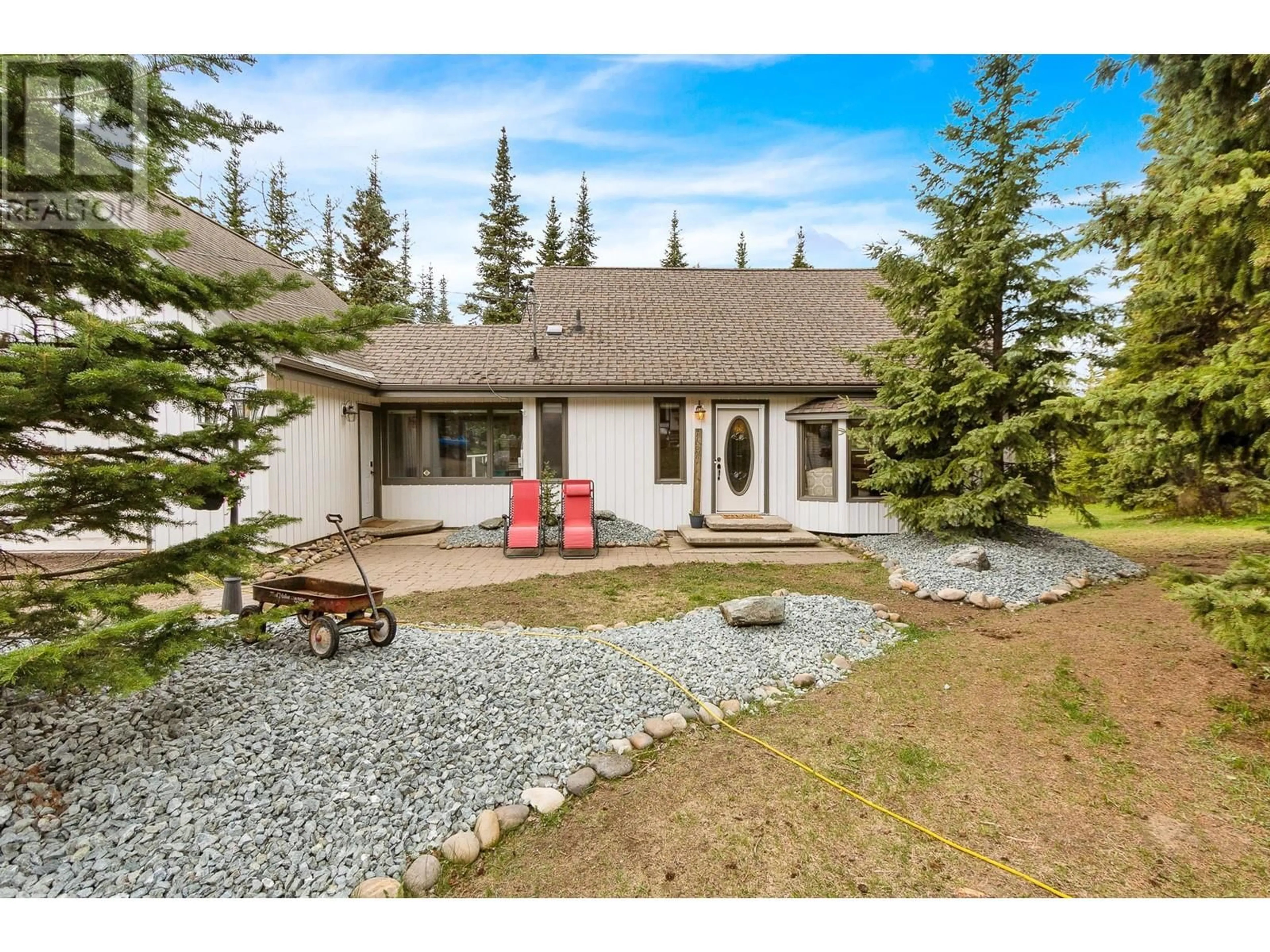 A pic from outside/outdoor area/front of a property/back of a property/a pic from drone, mountain view for 9599 BIRCHILL CRESCENT, Prince George British Columbia V2N6G9