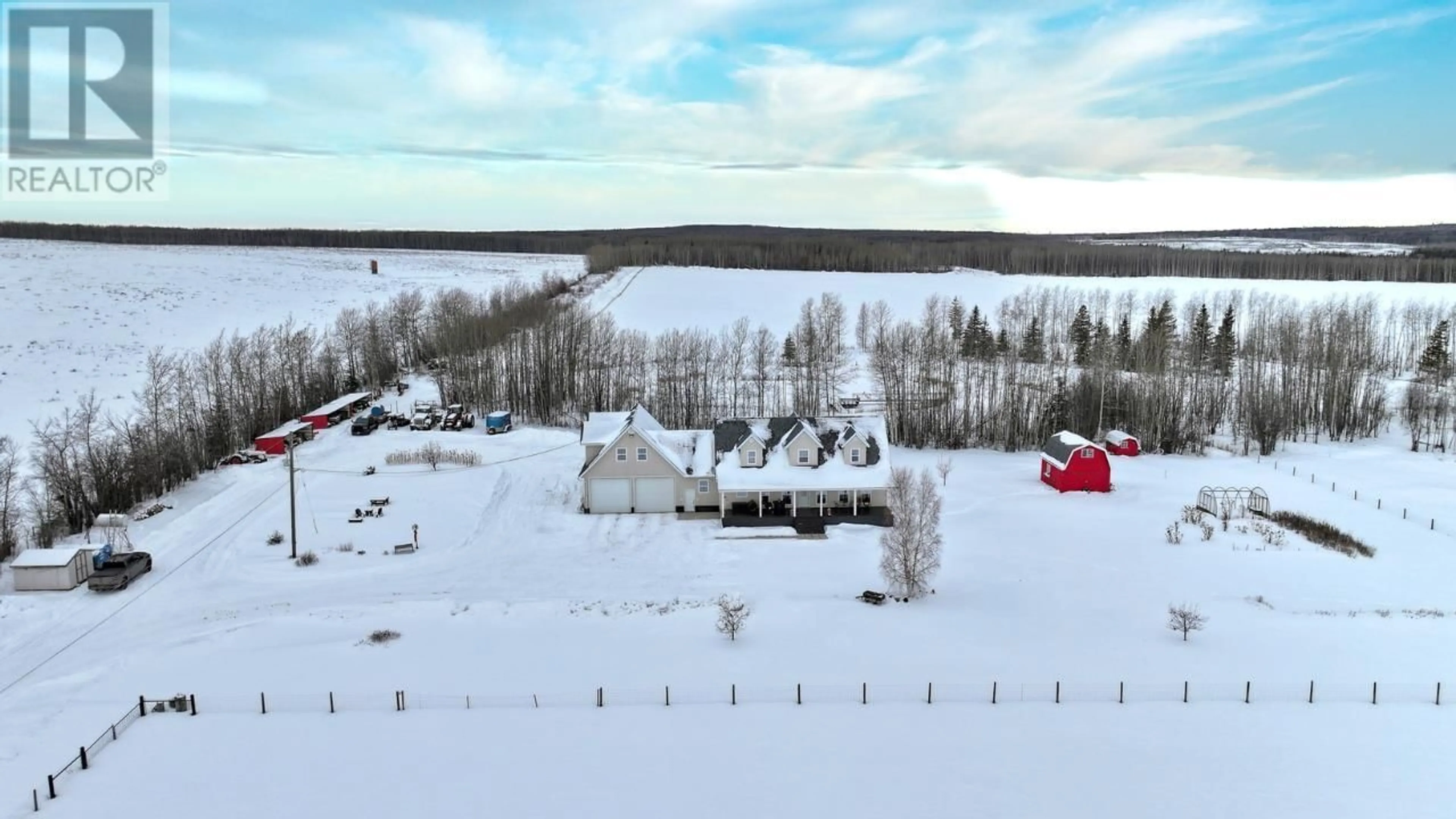 A pic from outside/outdoor area/front of a property/back of a property/a pic from drone, unknown for 20110 GARCIA STREET, Fort St. John British Columbia V0C2R0