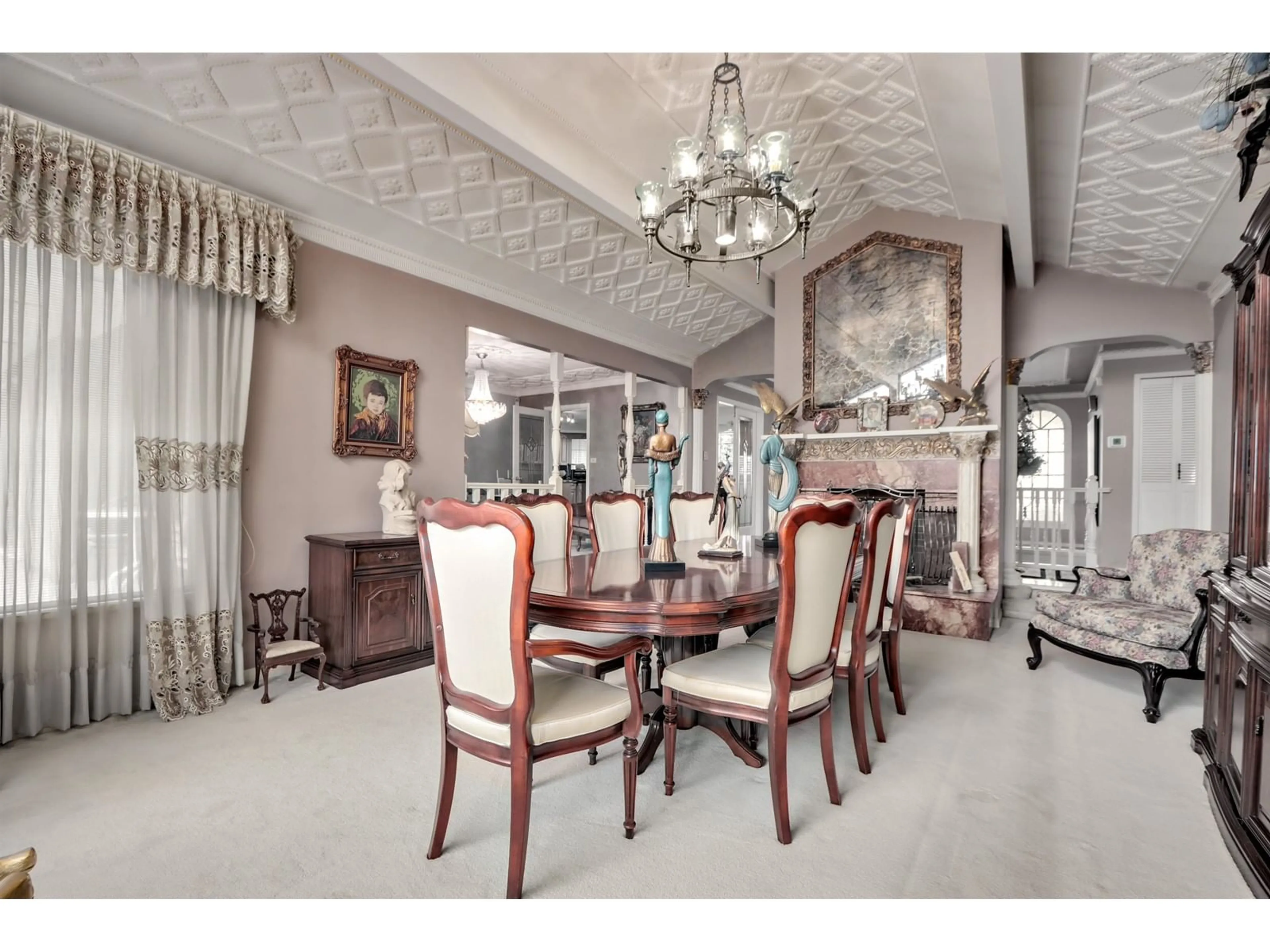 Dining room, ceramic/tile floor for 8850 DELVISTA DRIVE, Delta British Columbia V4C4A5