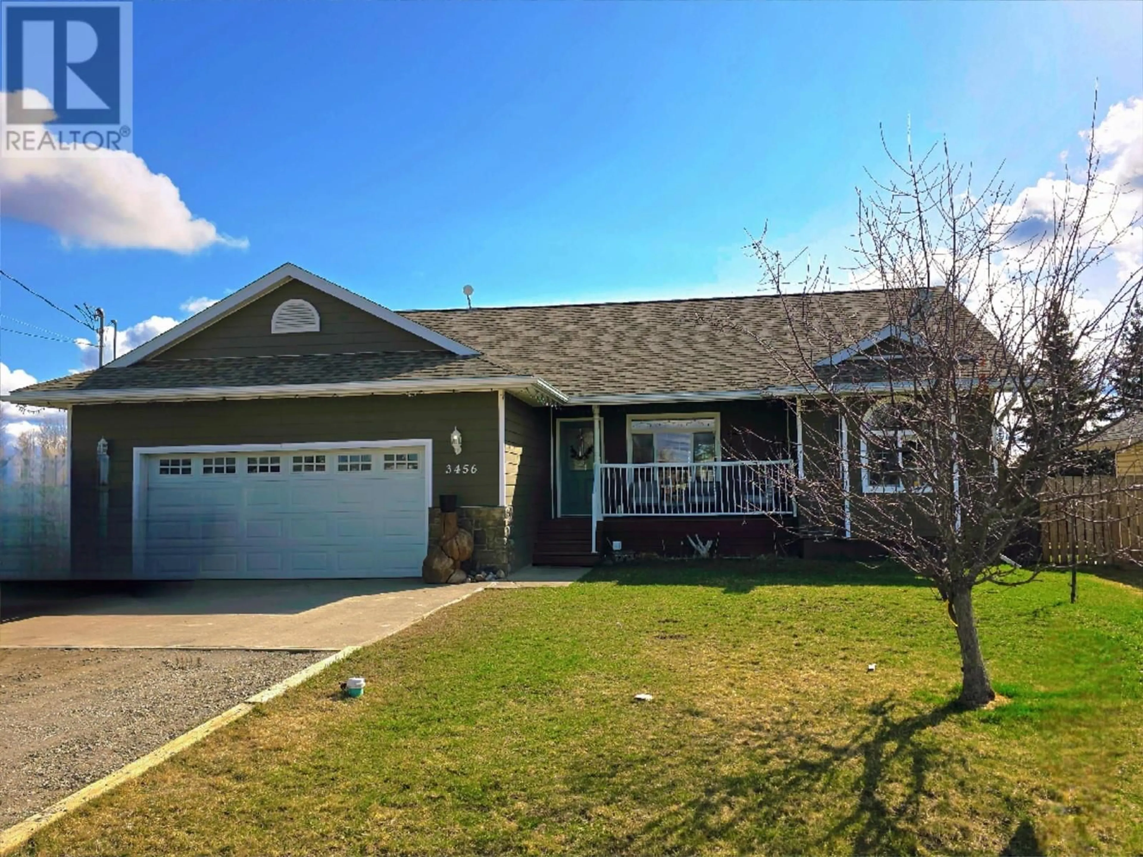 Home with vinyl exterior material, street for 3456 HARGREAVES AVENUE, Vanderhoof British Columbia V0J3A0