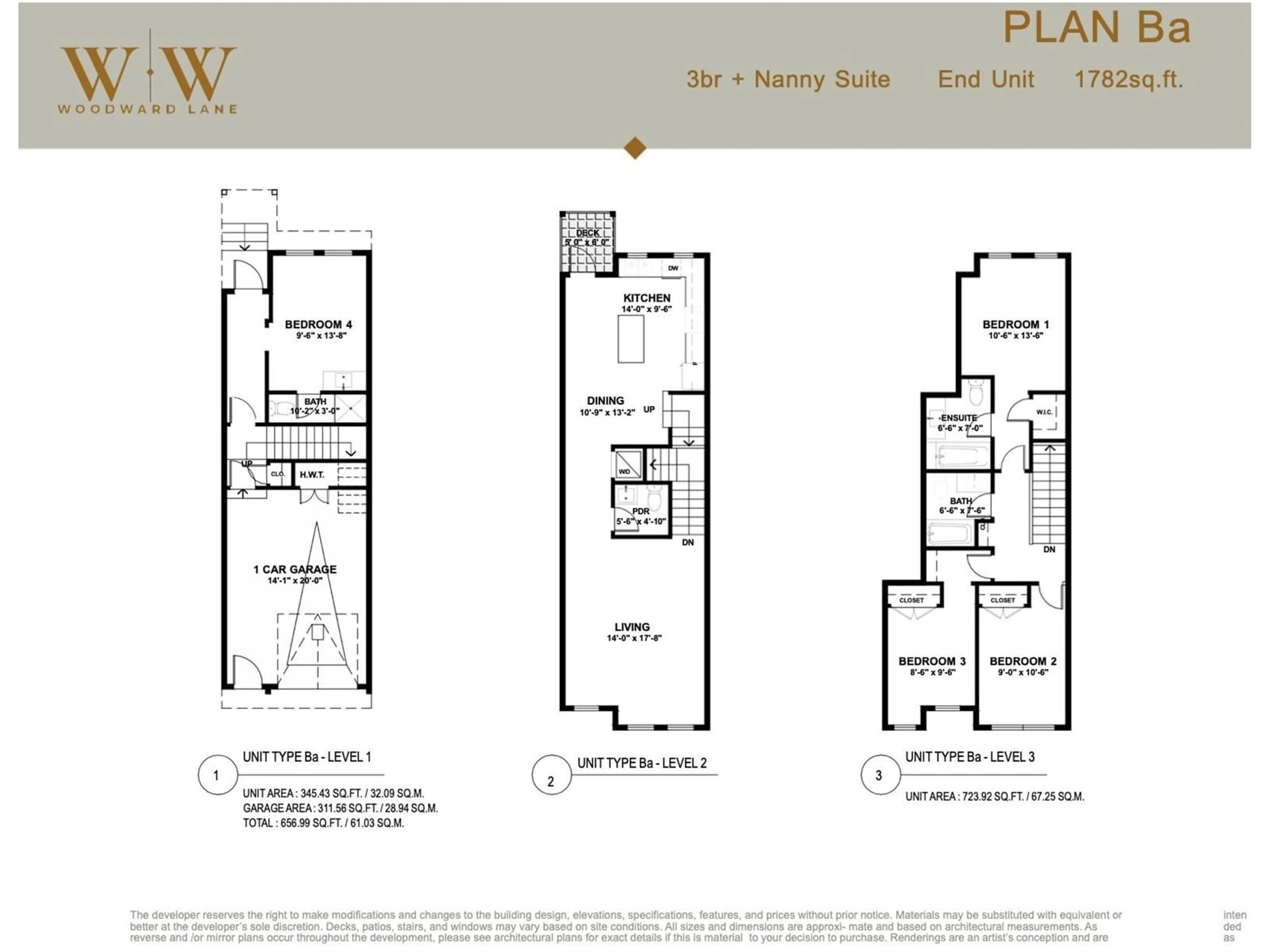 Floor plan for 13 14311 60 AVENUE, Surrey British Columbia V3X2N4