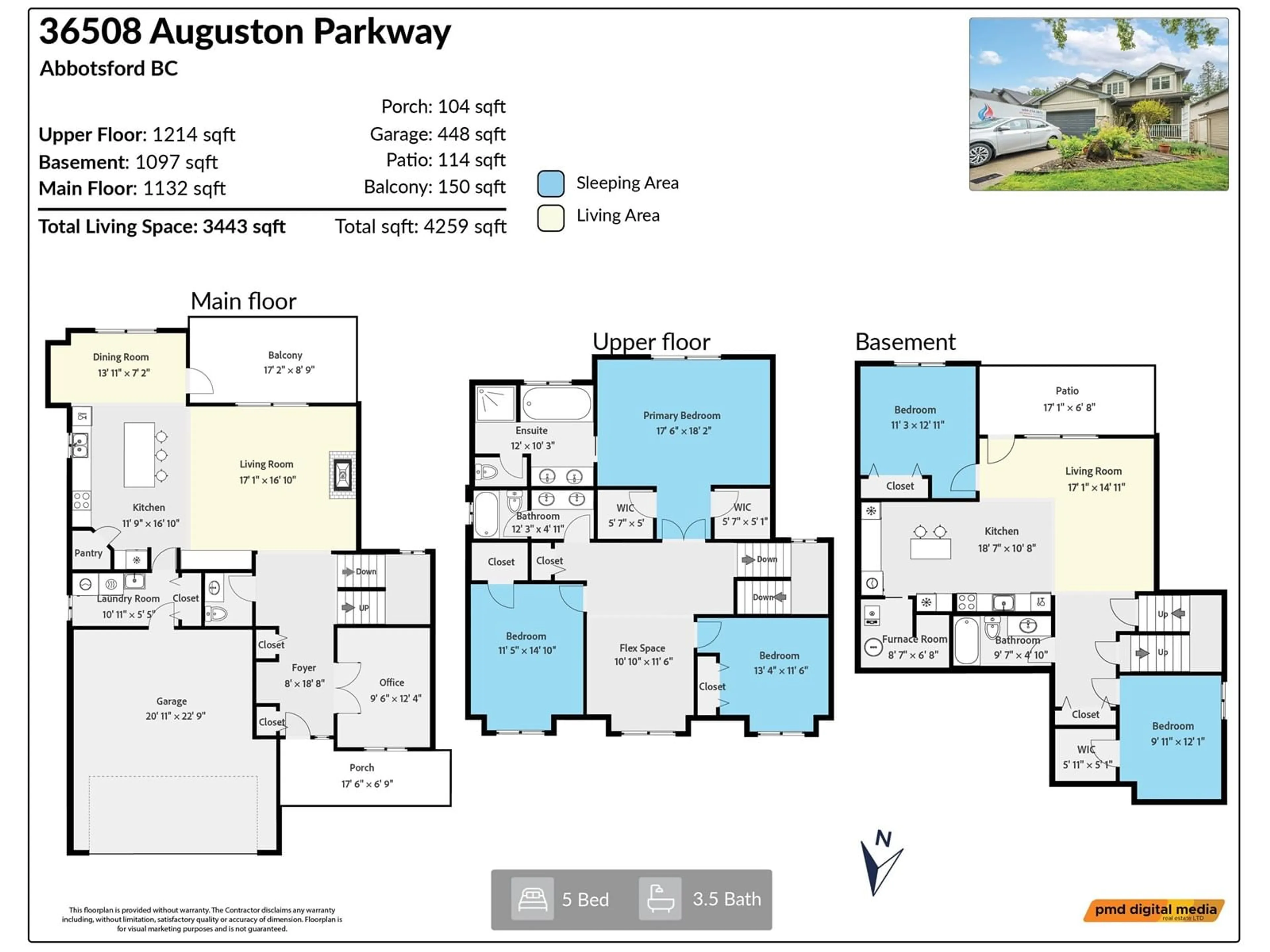 Floor plan for 36508 AUGUSTON PARKWAY, Abbotsford British Columbia V3G3C6