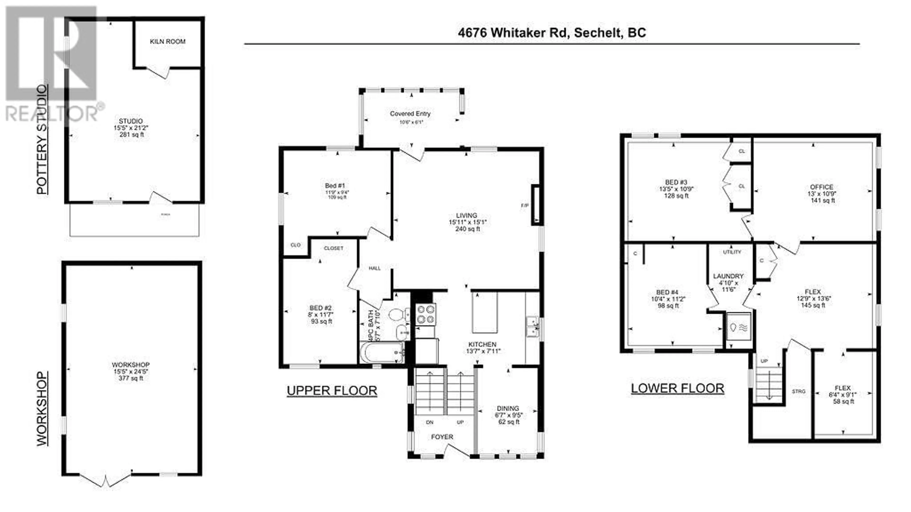 Floor plan for 4676 WHITAKER ROAD, Sechelt British Columbia V7Z0E6