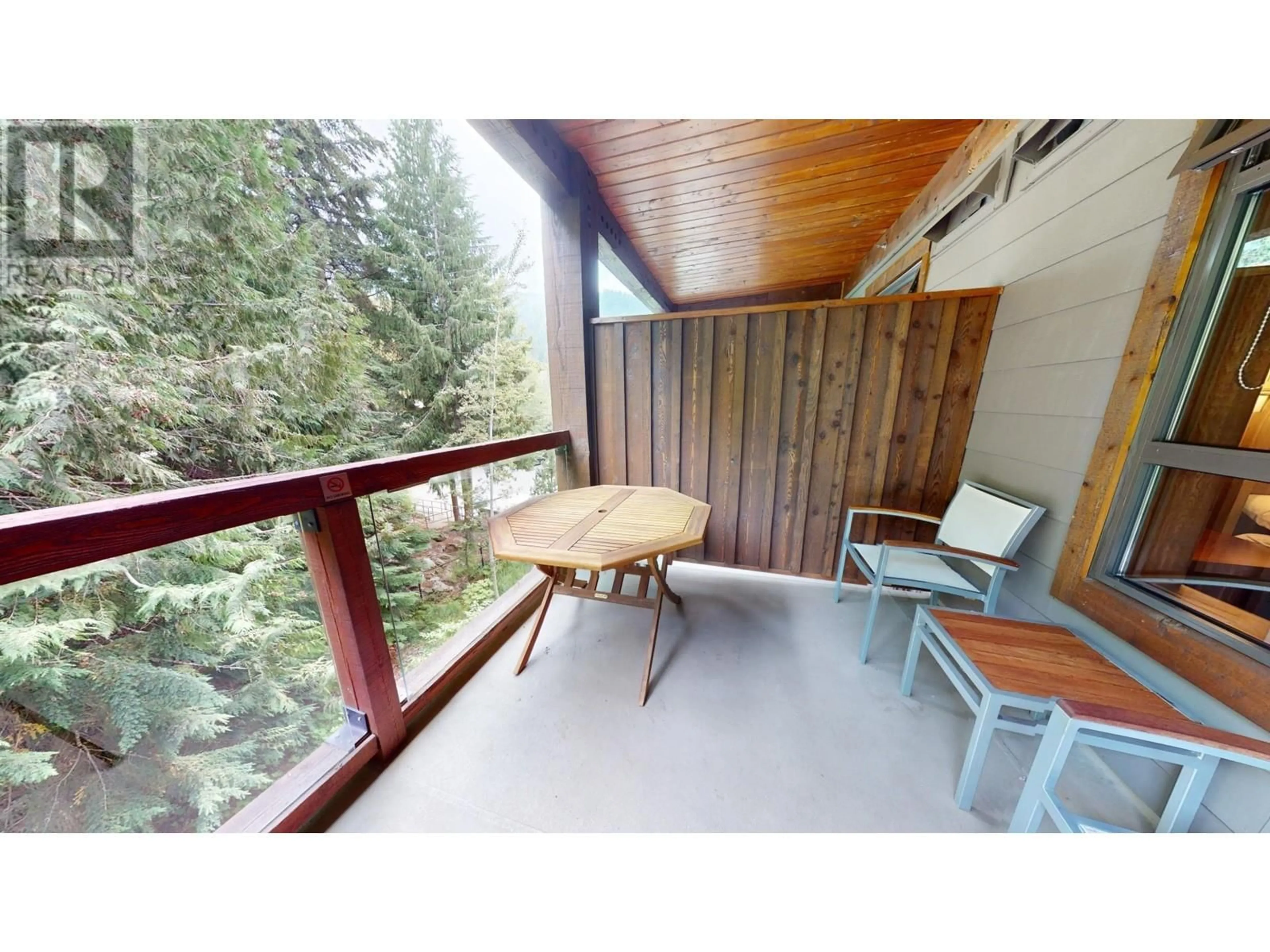 Balcony in the apartment, unknown for 315D 2020 LONDON LANE, Whistler British Columbia V8B0B6