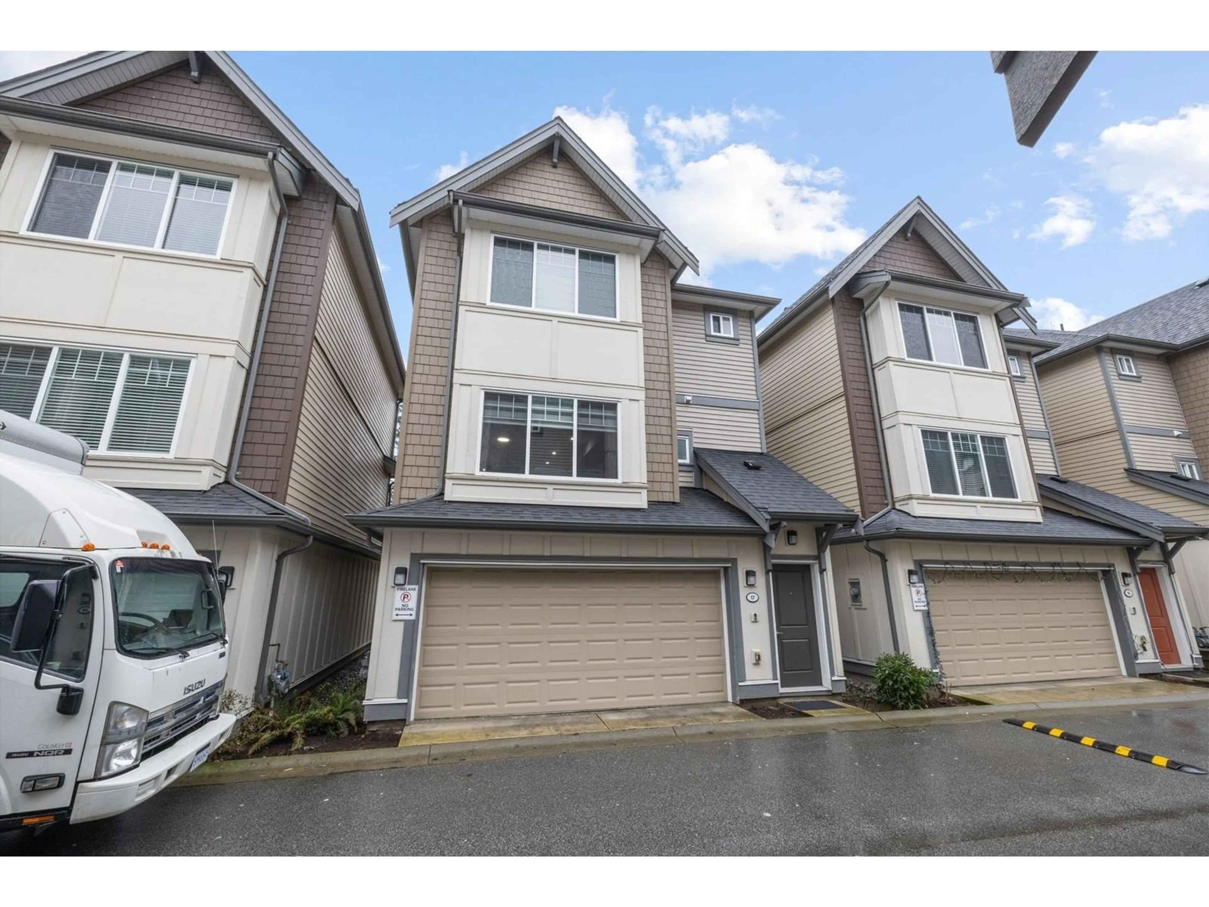 A pic from outside/outdoor area/front of a property/back of a property/a pic from drone, street for 17 - 6971 122, Surrey British Columbia V3W1B6