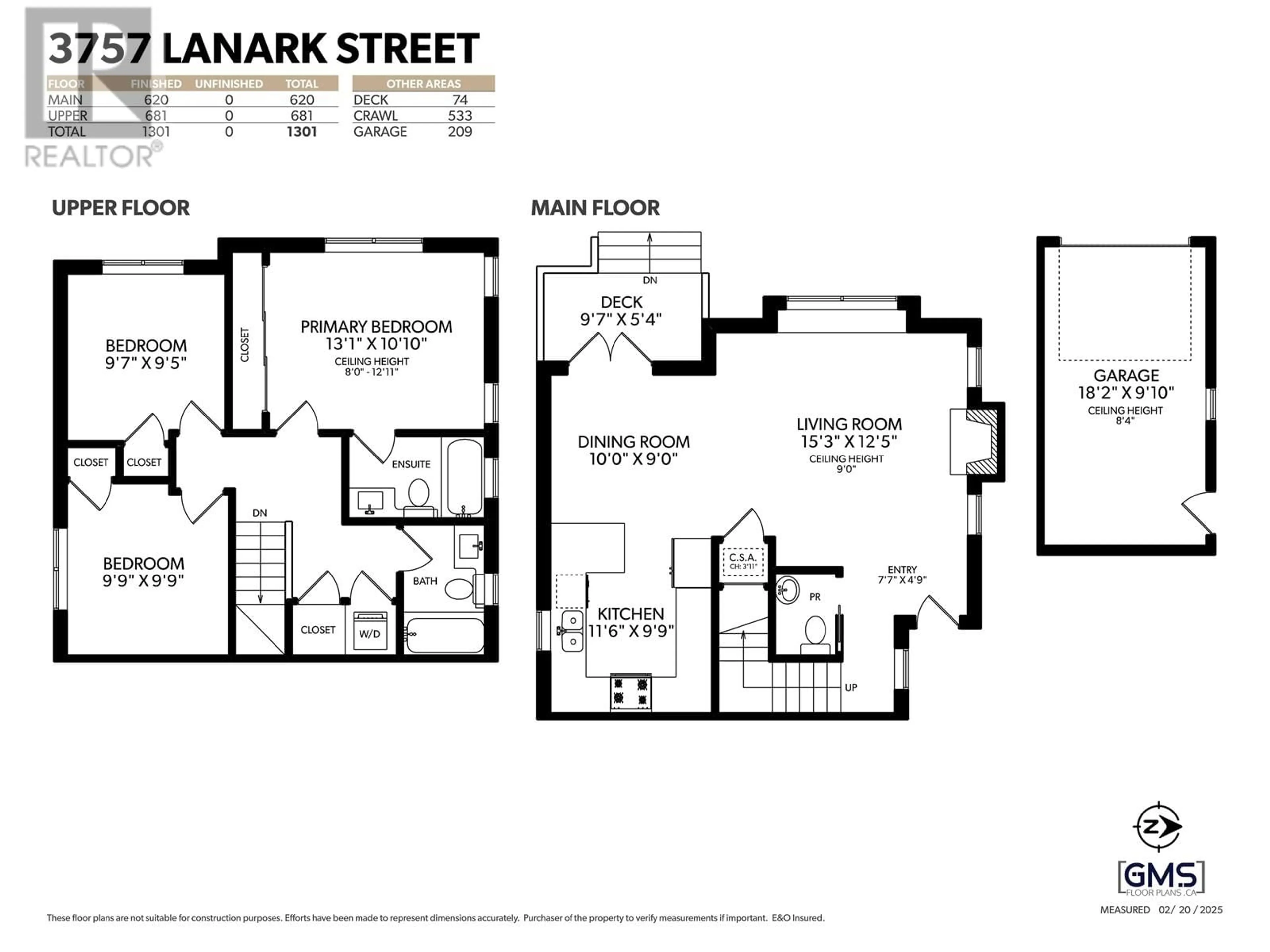 Floor plan for 3757 LANARK STREET, Vancouver British Columbia V5N3R6