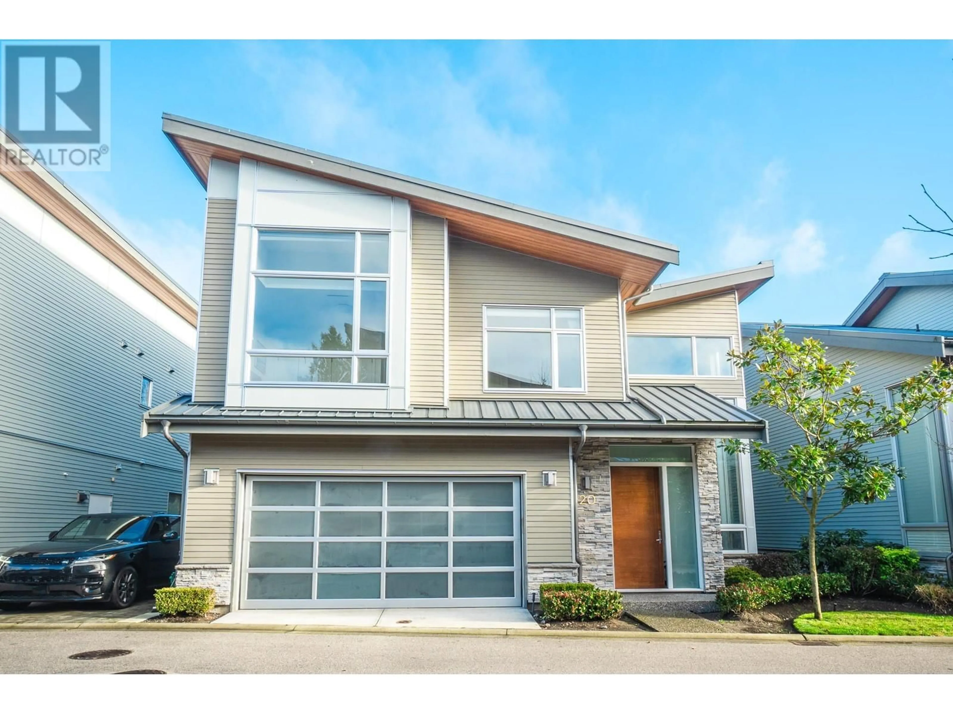 Home with vinyl exterior material, street for 20 9055 DAYTON AVENUE, Richmond British Columbia V6Y1E1