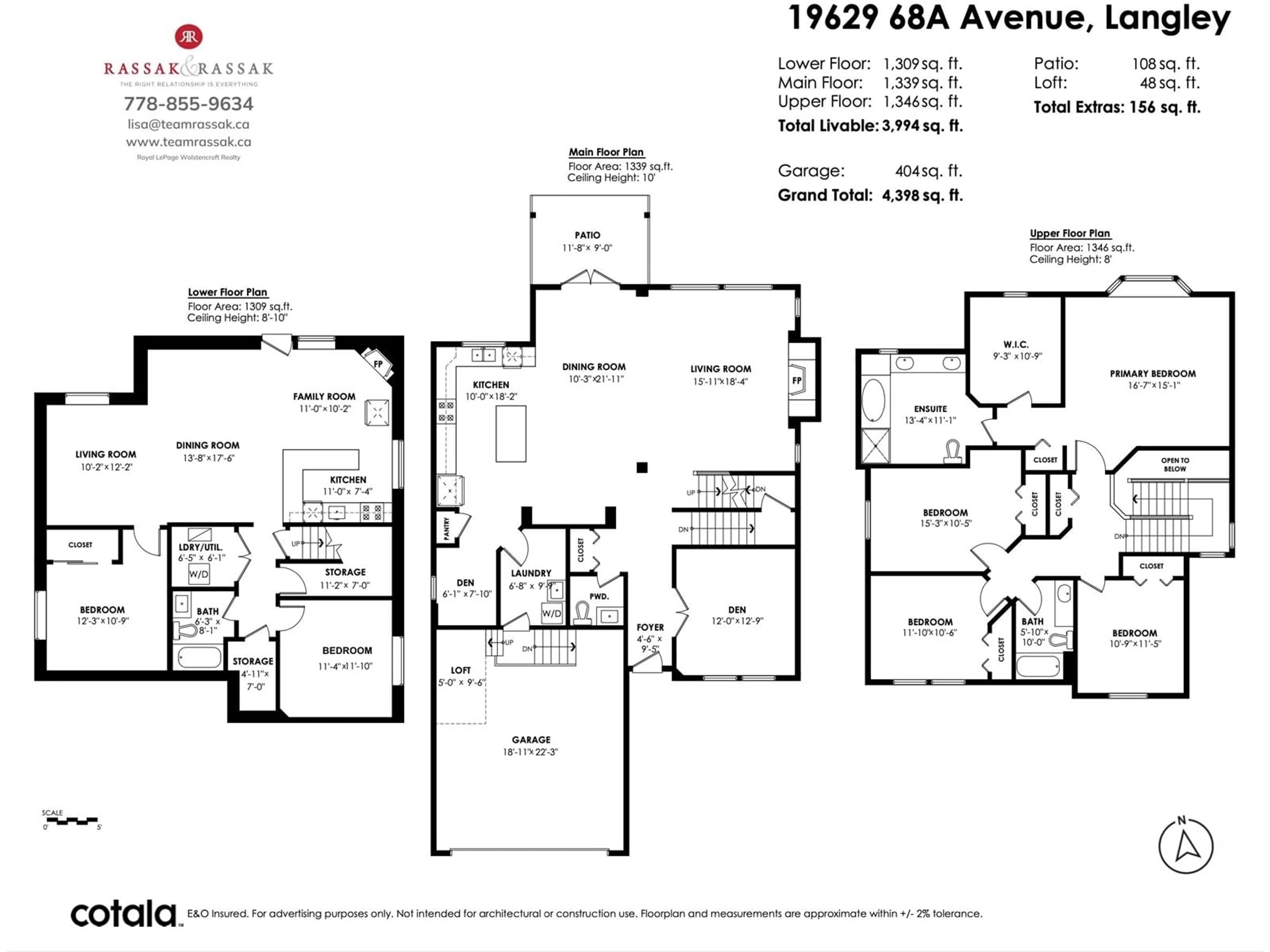 Floor plan for 19629 68A AVENUE, Langley British Columbia V2Y3H2