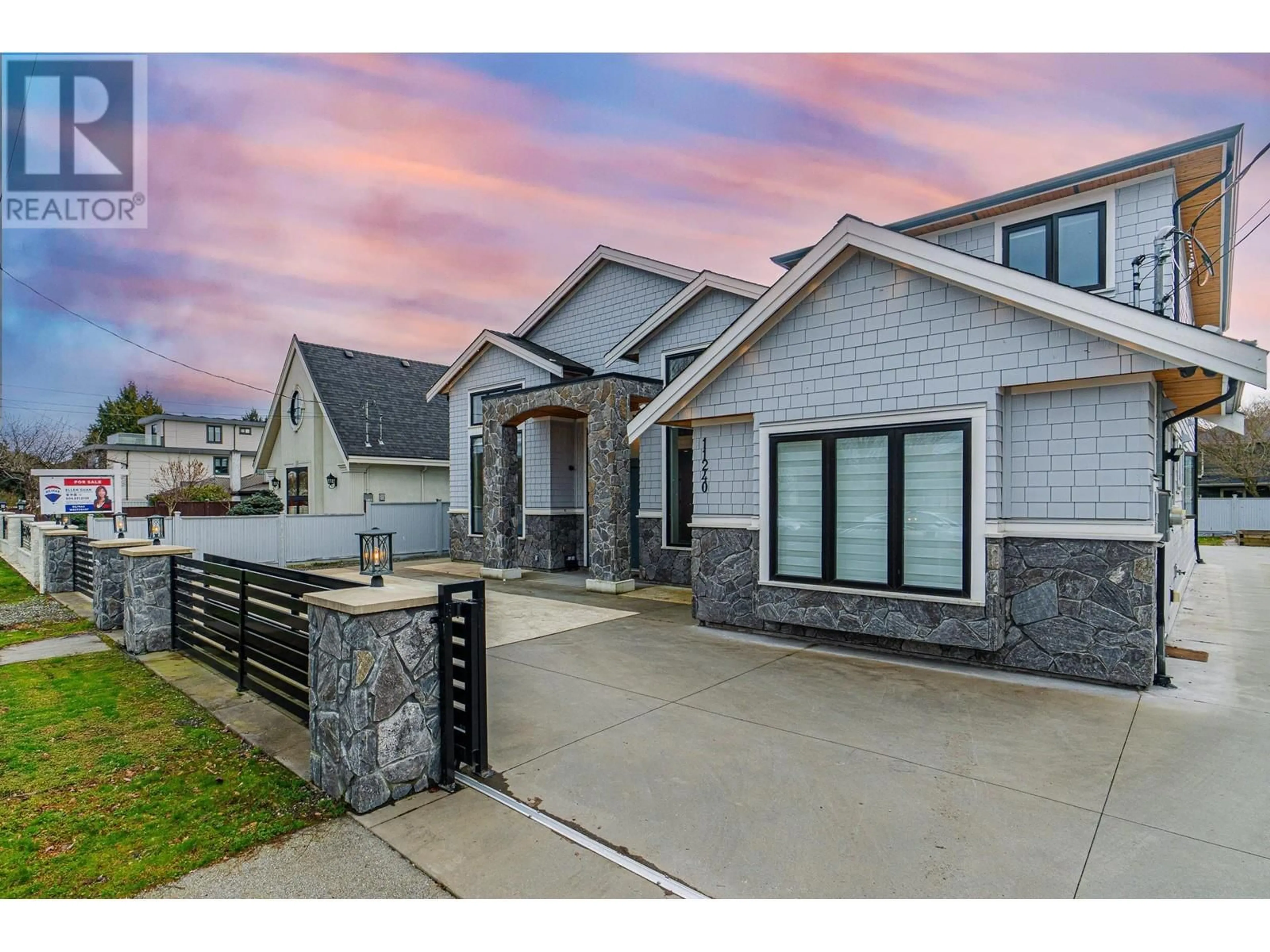 Home with brick exterior material, street for 11240 BIRD ROAD, Richmond British Columbia V6X1N8