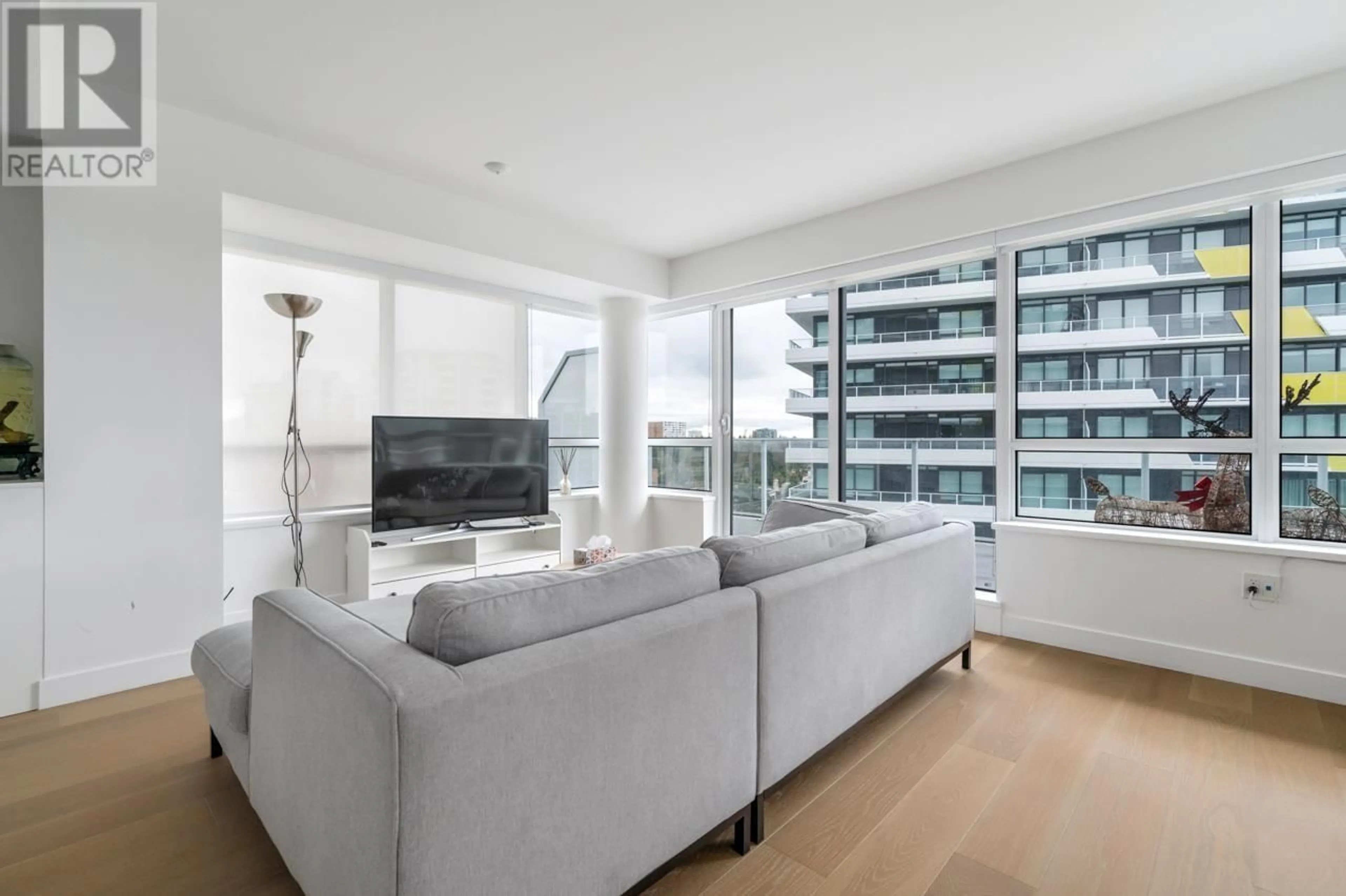 Living room with furniture, unknown for 1001 - 5766 GILBERT ROAD, Richmond British Columbia V6X1B7