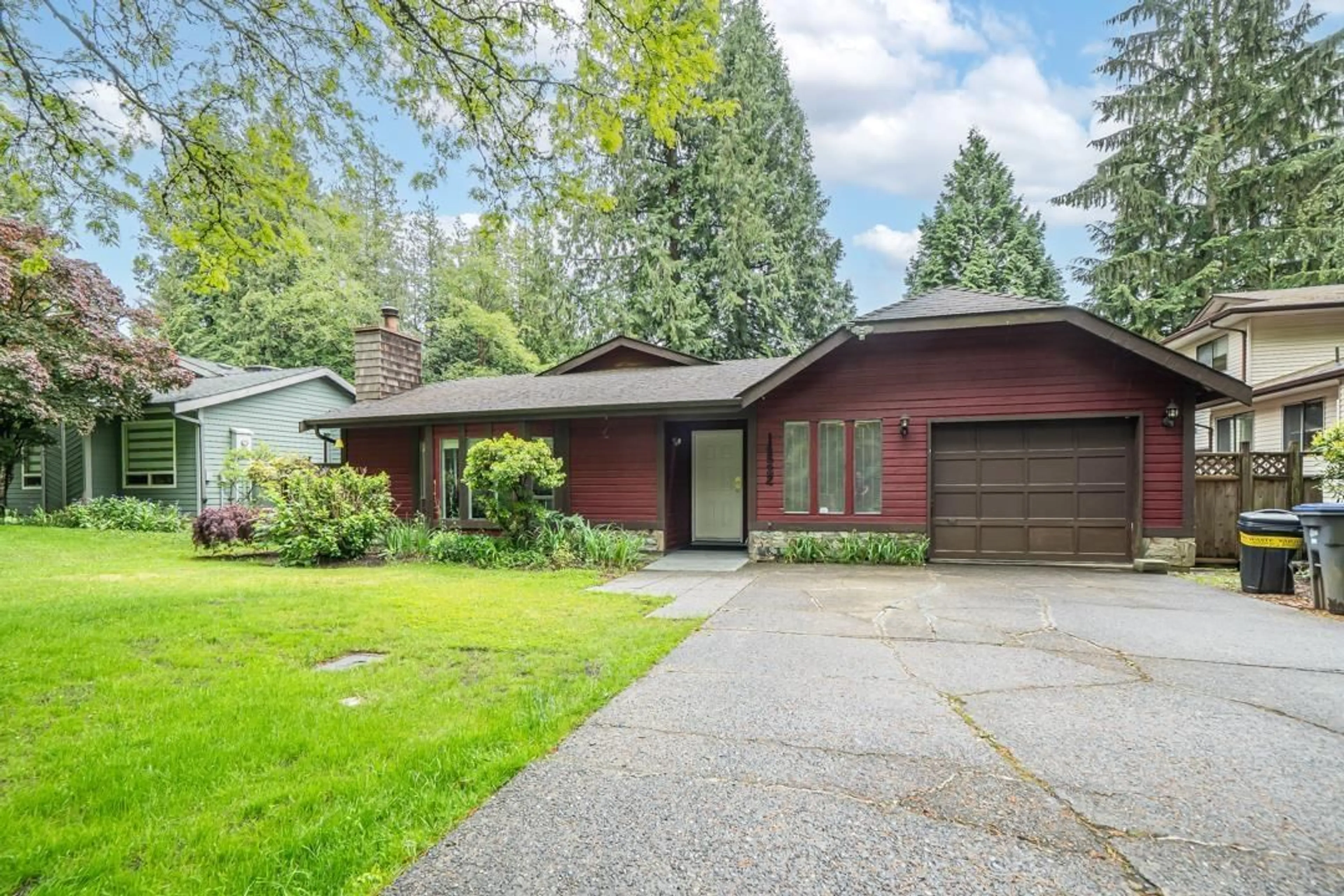 Home with vinyl exterior material, street for 14522 92 AVENUE, Surrey British Columbia V2Z2L4