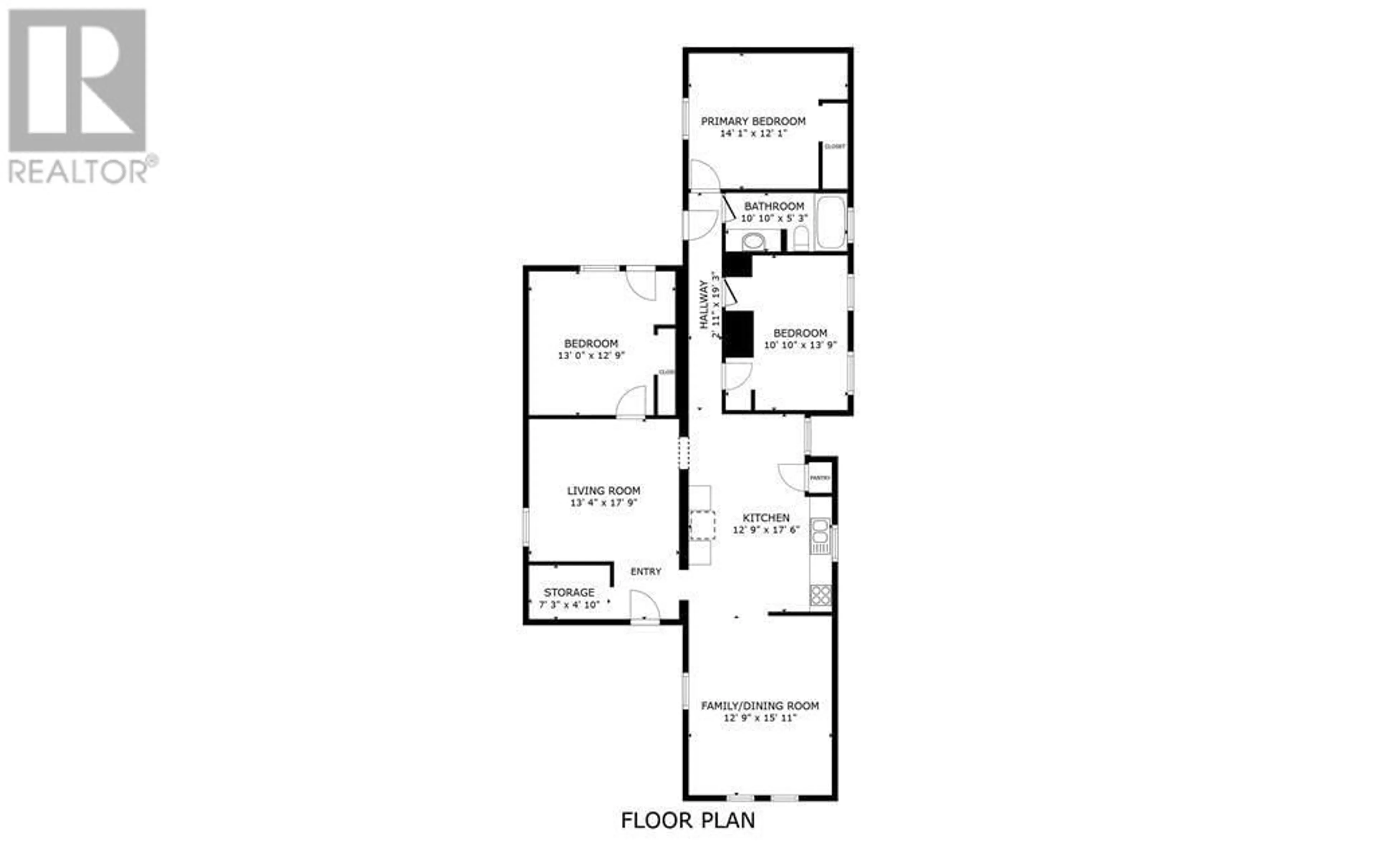 Floor plan for 13431 29 HIGHWAY, Fort St. John British Columbia V0C1H0