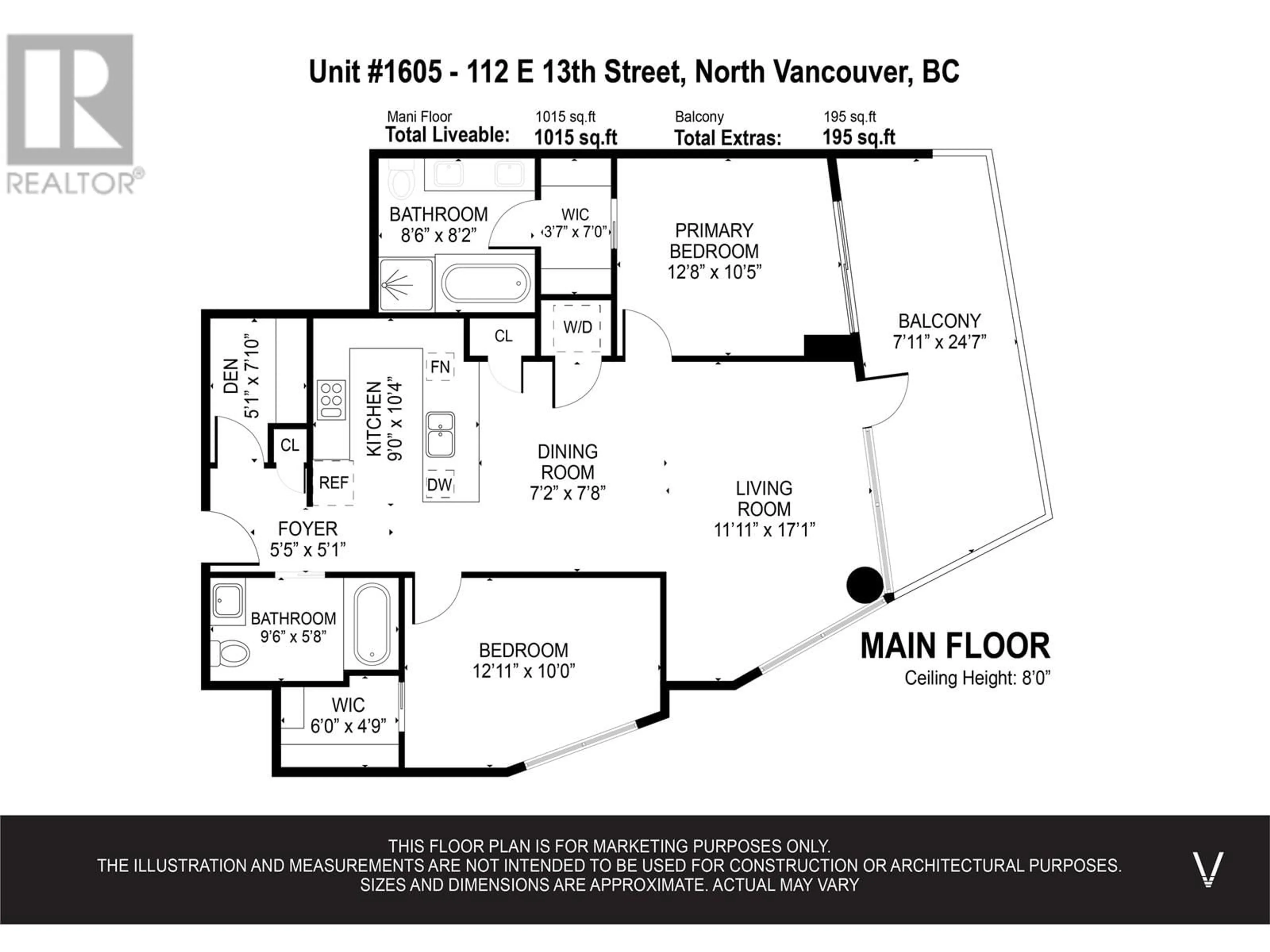 Floor plan for 1605 112 E 13TH STREET, North Vancouver British Columbia V7L0E4