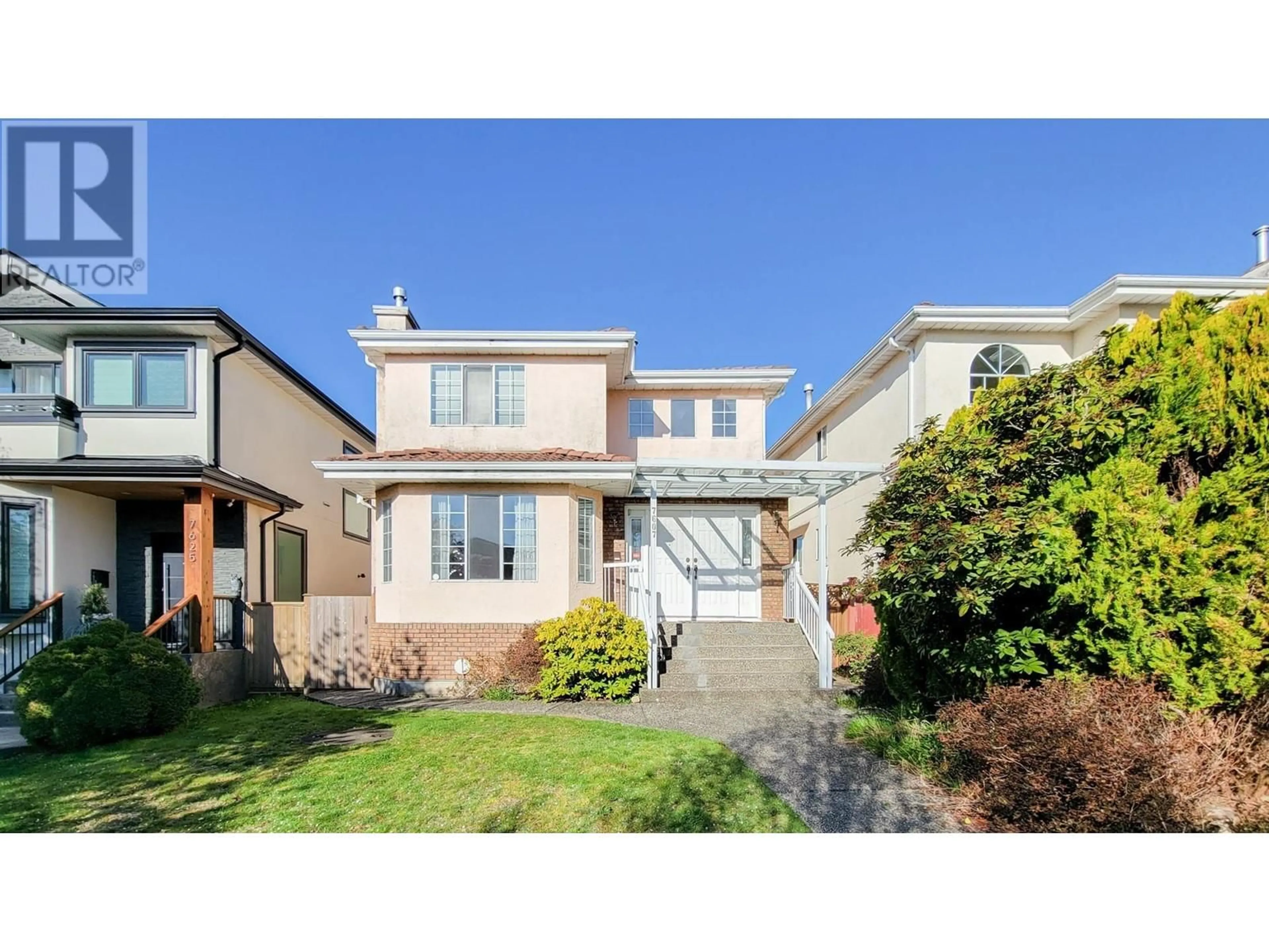 Home with brick exterior material, street for 7607 OSLER STREET, Vancouver British Columbia V6P4C8