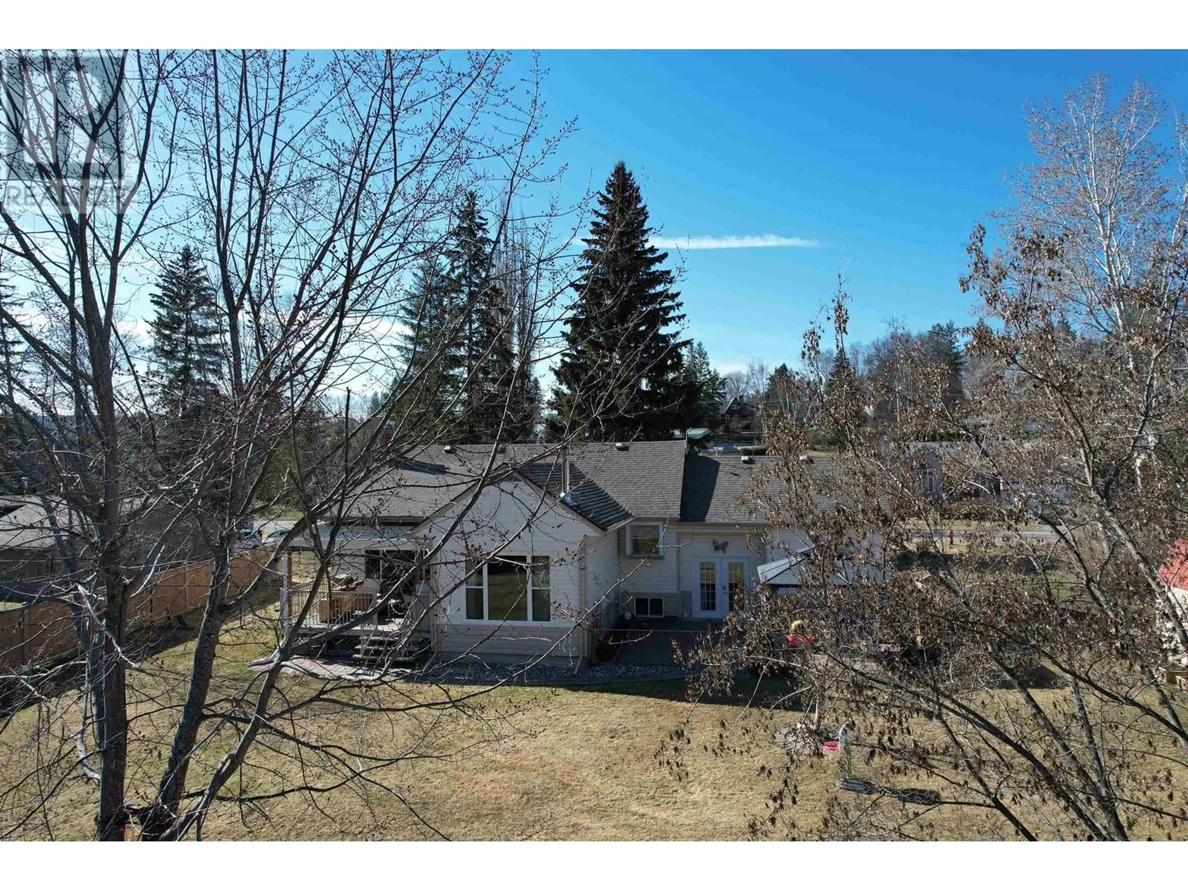 A pic from outside/outdoor area/front of a property/back of a property/a pic from drone, unknown for 1384 MOFFAT AVENUE, Quesnel British Columbia V2J3A7