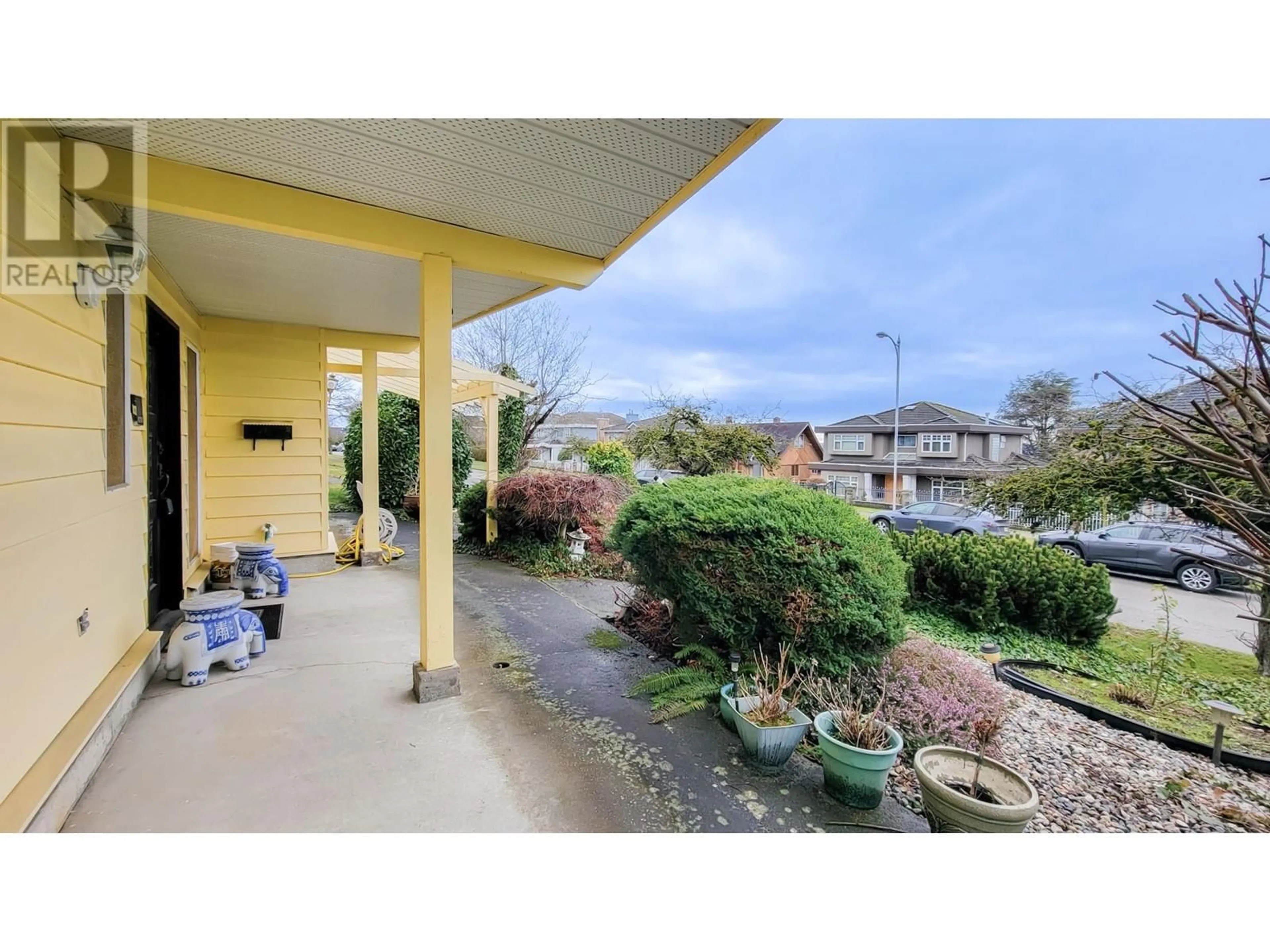 A pic from outside/outdoor area/front of a property/back of a property/a pic from drone, street for 2155 BURQUITLAM DRIVE, Vancouver British Columbia V5P2P2