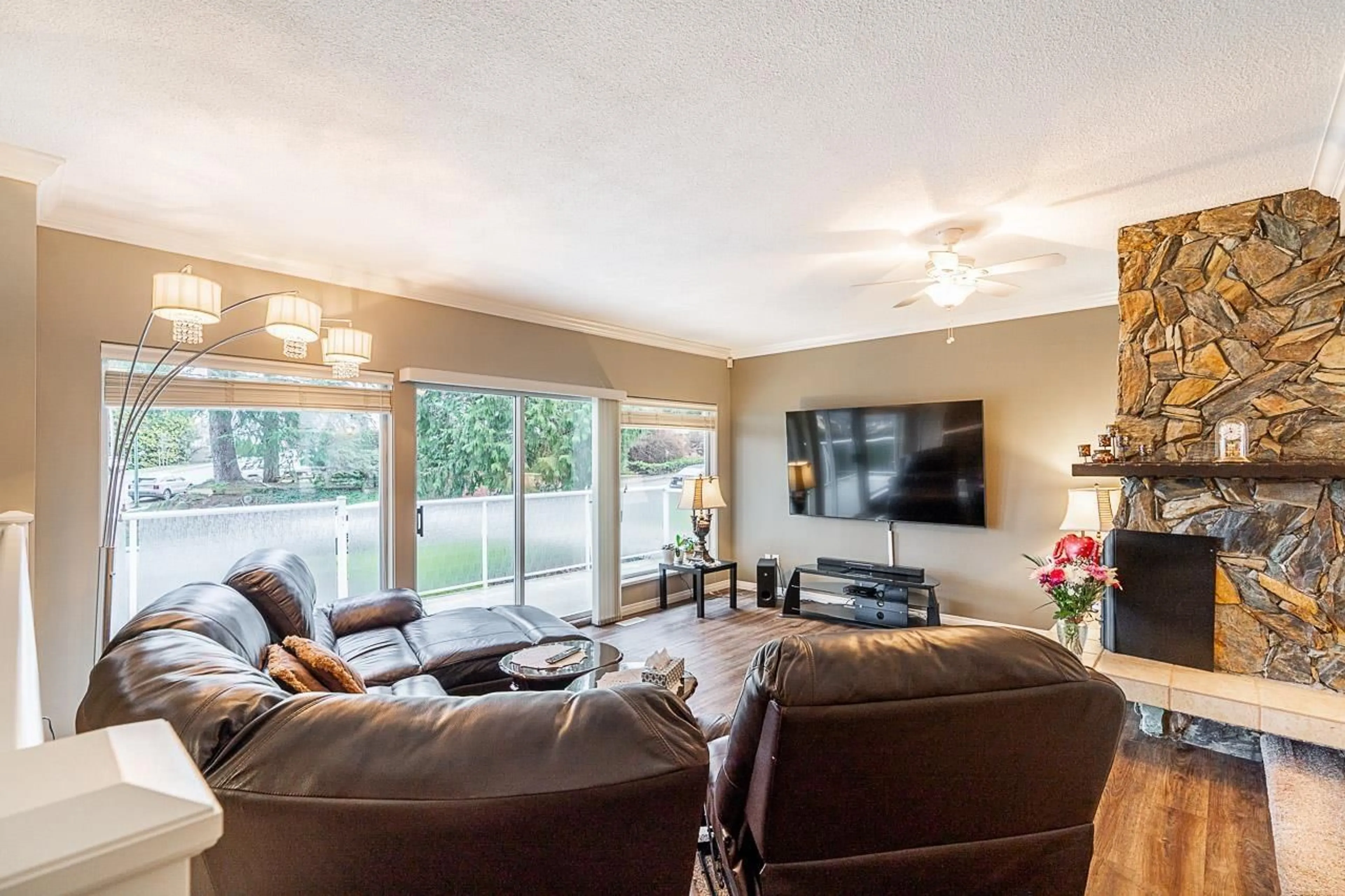 Living room with furniture, unknown for 8833 DELCREST DRIVE, Delta British Columbia V4C3Z5