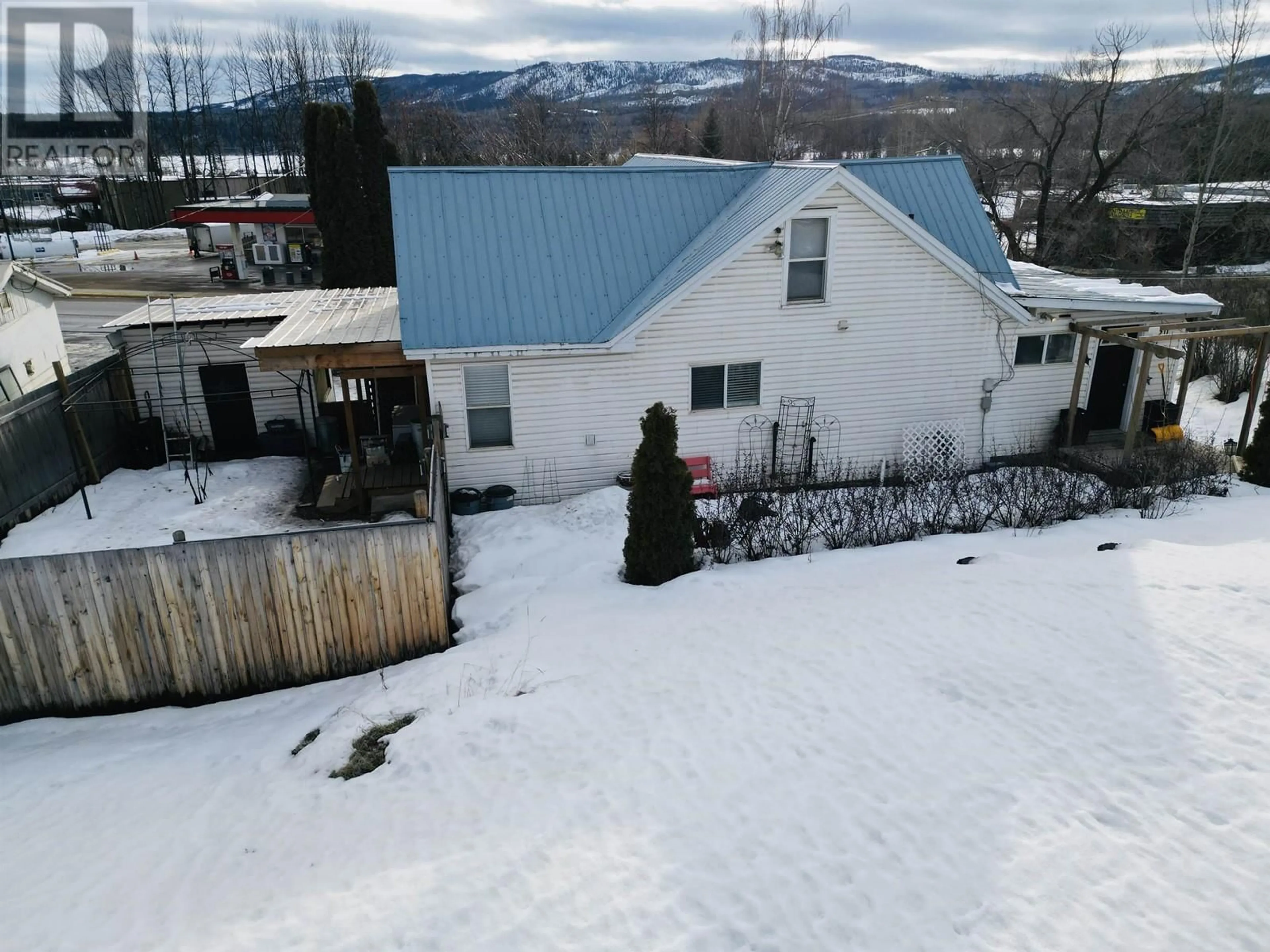 A pic from outside/outdoor area/front of a property/back of a property/a pic from drone, mountain view for 30 8TH AVENUE, Burns Lake British Columbia V0J1E0